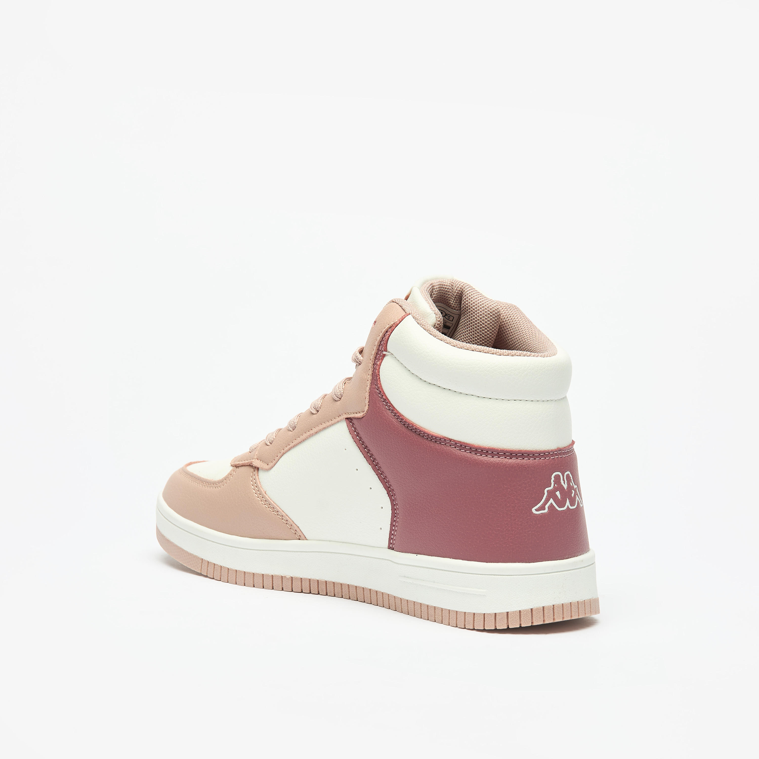 حذاء سنيكرز خفيف الوزن برقبة عالية ورباط للنساء من كابا-women-shoes-sneakers-image-2