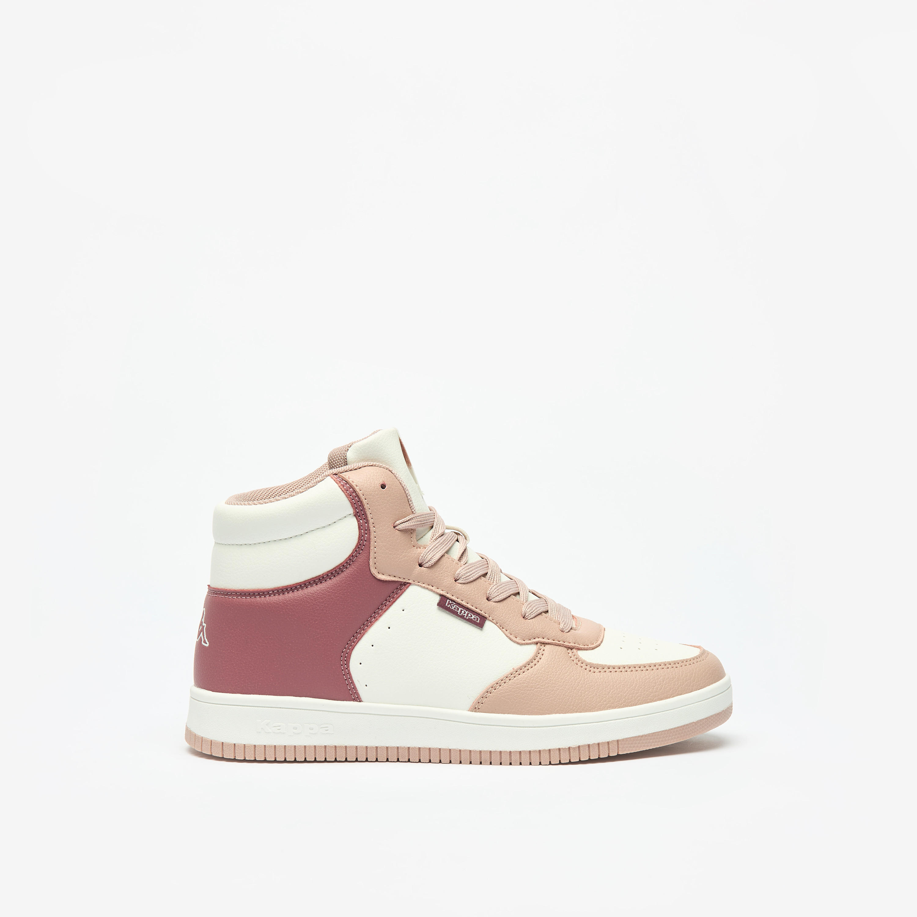 حذاء سنيكرز خفيف الوزن برقبة عالية ورباط للنساء من كابا-women-shoes-sneakers-image-3