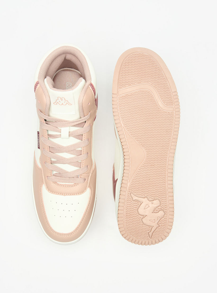 حذاء سنيكرز خفيف الوزن برقبة عالية ورباط للنساء من كابا-women-shoes-sneakers-image-4