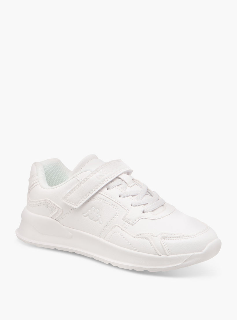 Kappa Kids' Logo Detail School Shoes with Hook and Loop Closure-girls-shoes-schoolshoes-image-2