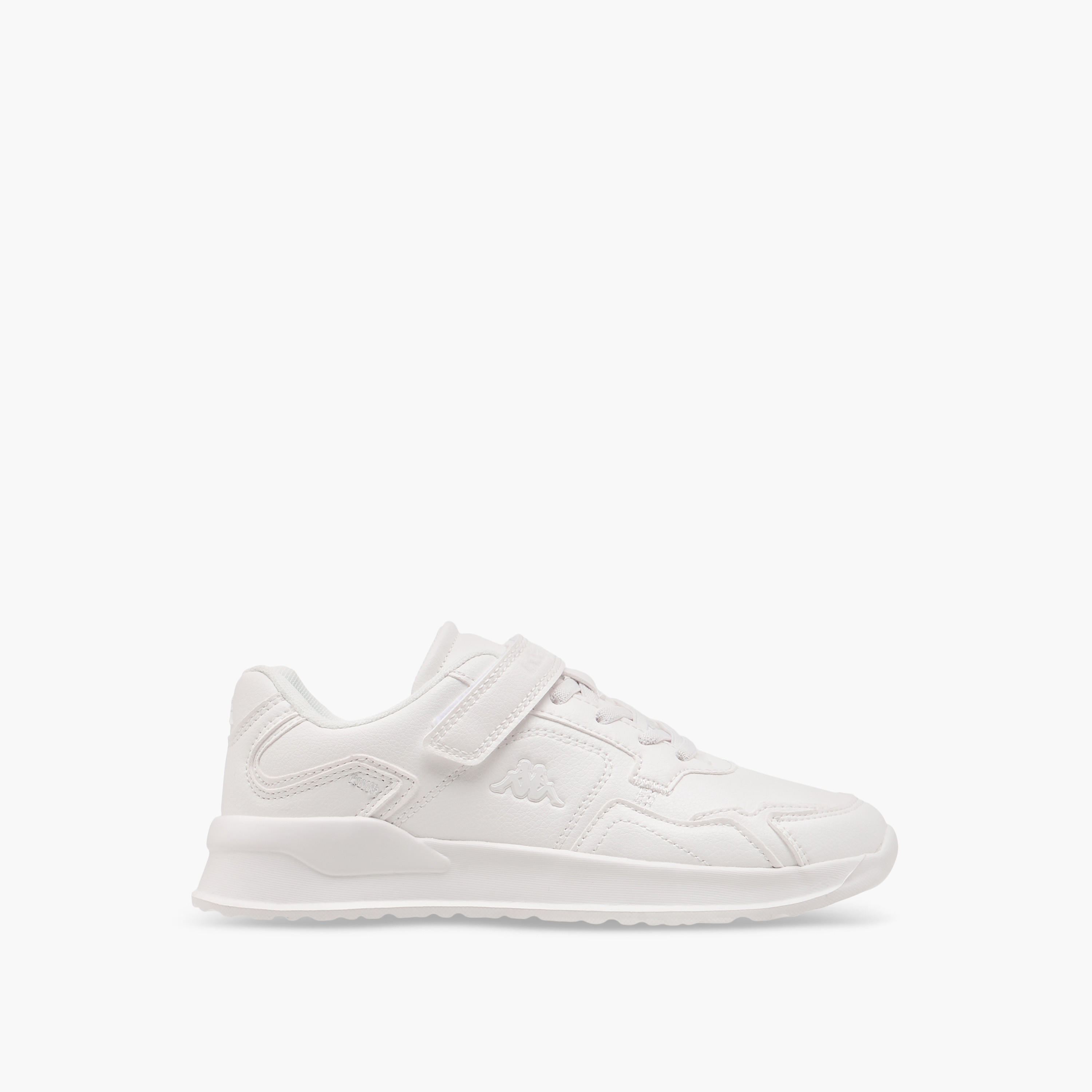 Kappa Kids' Logo Detail School Shoes with Hook and Loop Closure-girls-shoes-schoolshoes-image-3