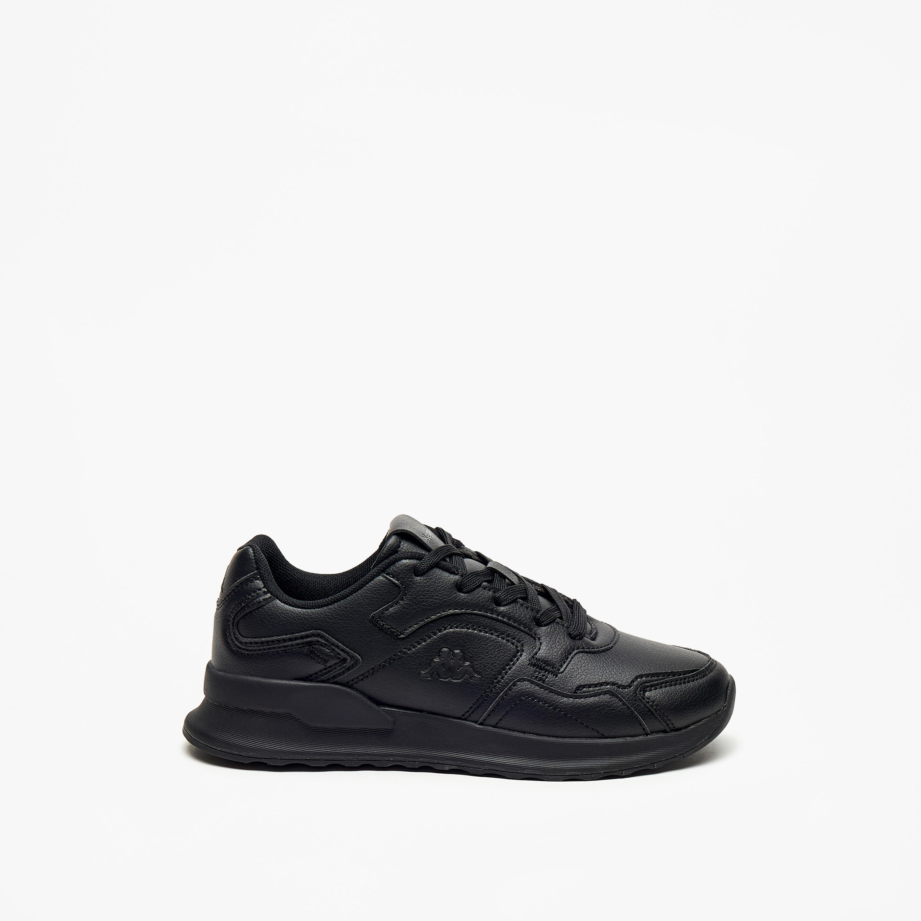 Kappa Women's Monotone Walking Shoes with Lace-Up Closure-women-shoes-sports-image-3