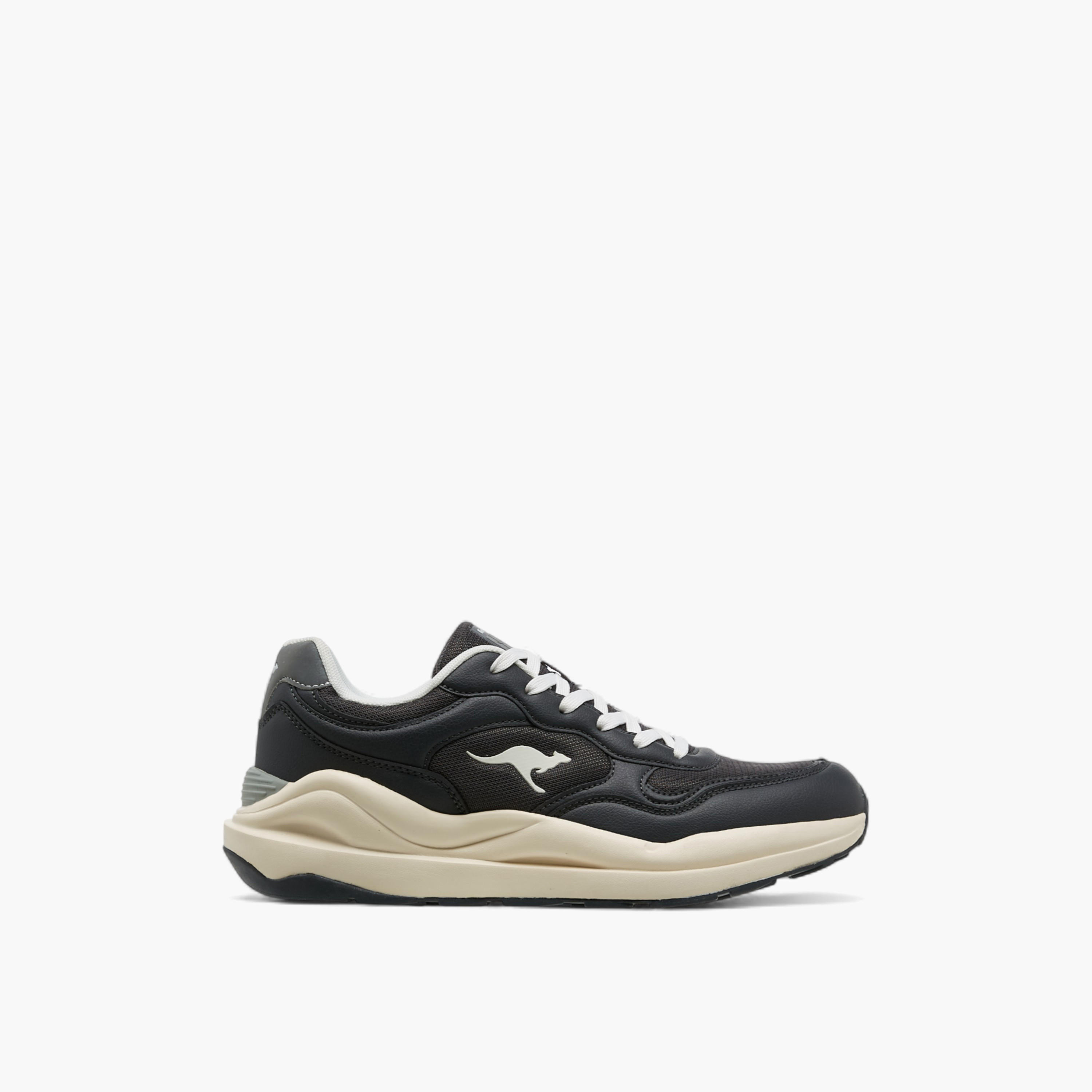 KangaROOS Men's Panelled Sports Shoes with Lace-Up Closure-sports-men-shoes-image-3