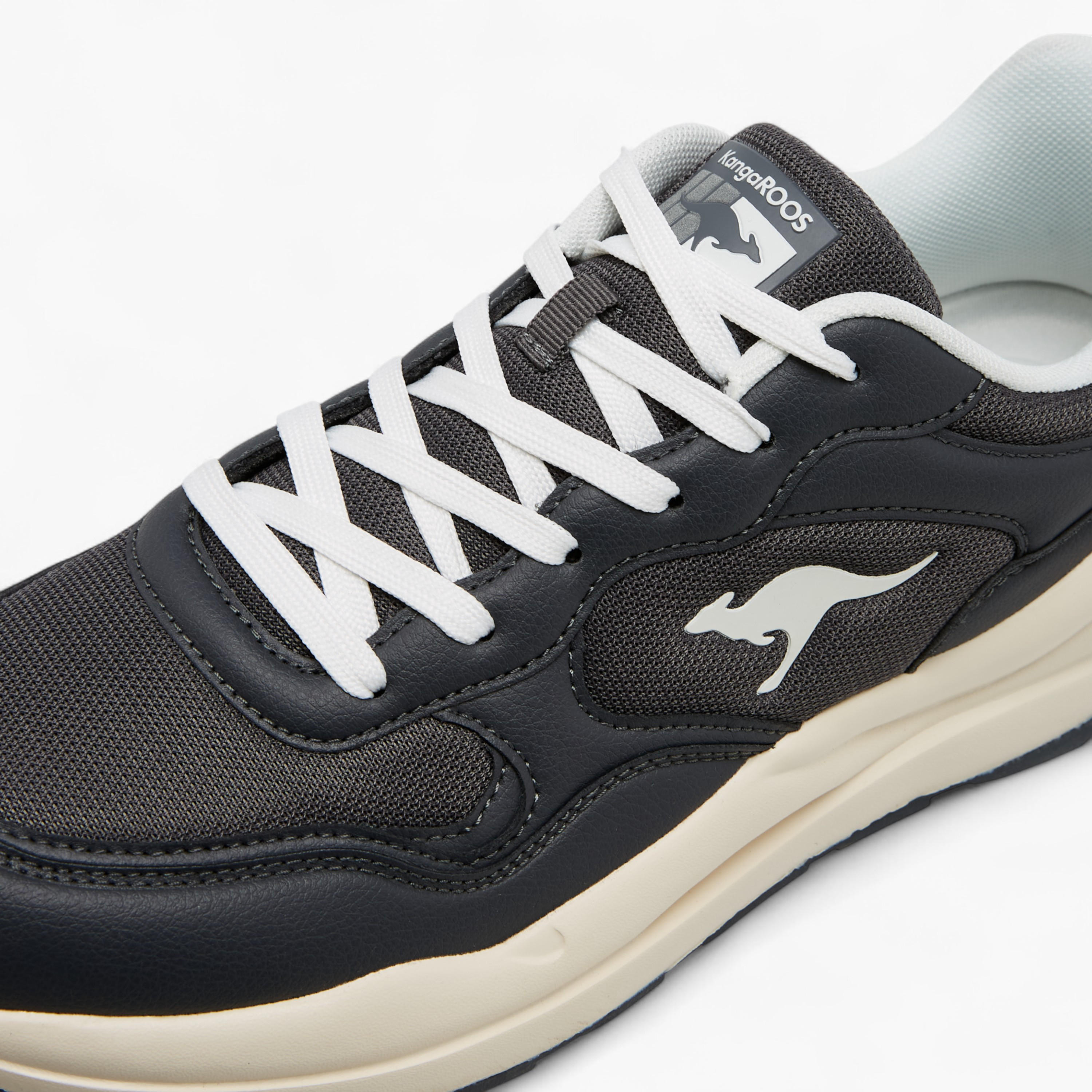 KangaROOS Men's Panelled Sports Shoes with Lace-Up Closure-sports-men-shoes-image-4