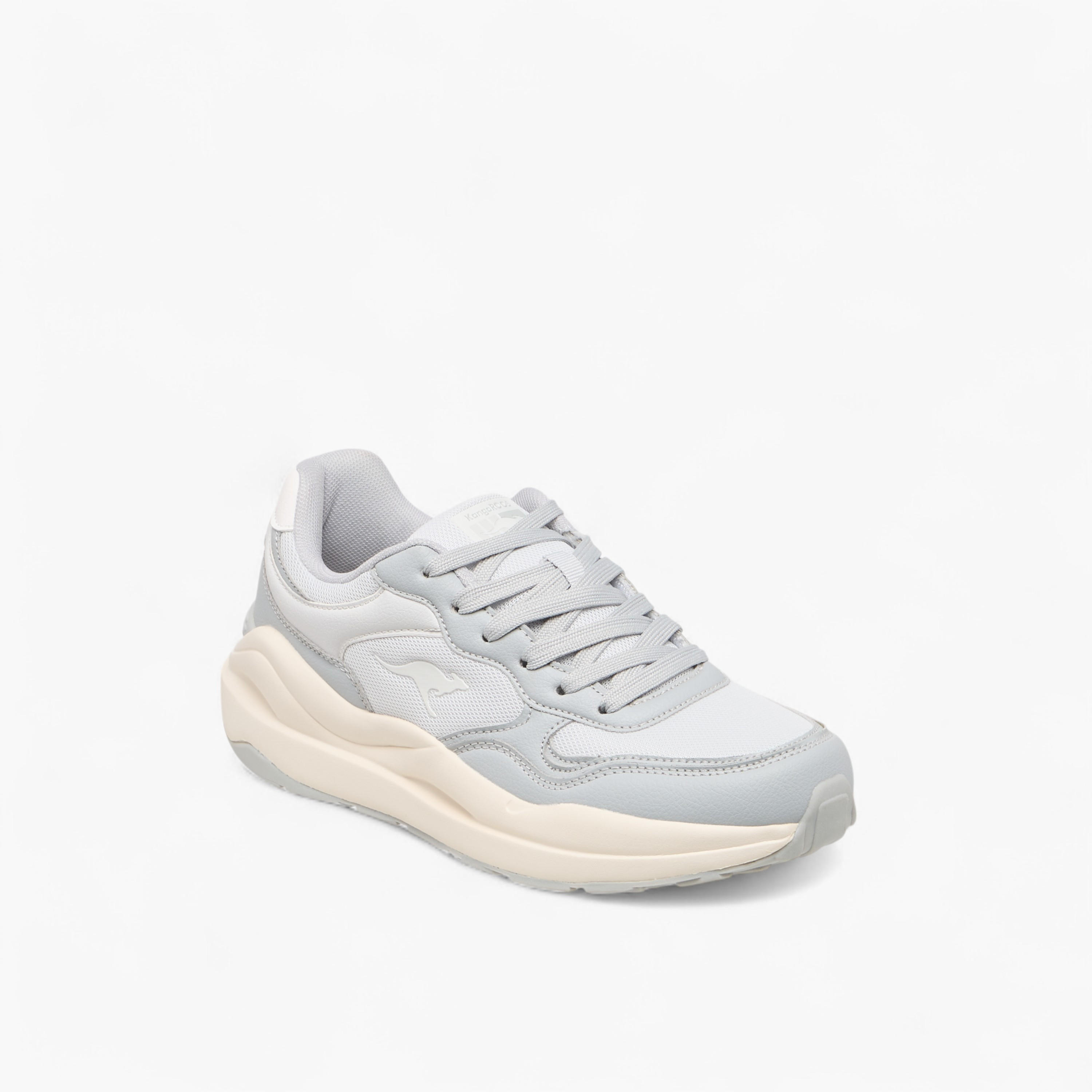 KangaROOS Women's Panelled Lace-Up Sports Shoes-women-shoes-sports-image-4
