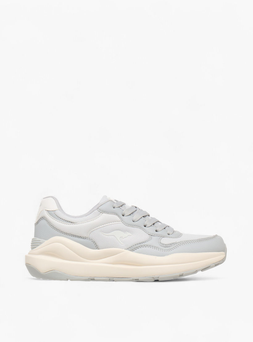 KangaROOS Women's Panelled Lace-Up Sports Shoes-women-shoes-sports-image-5