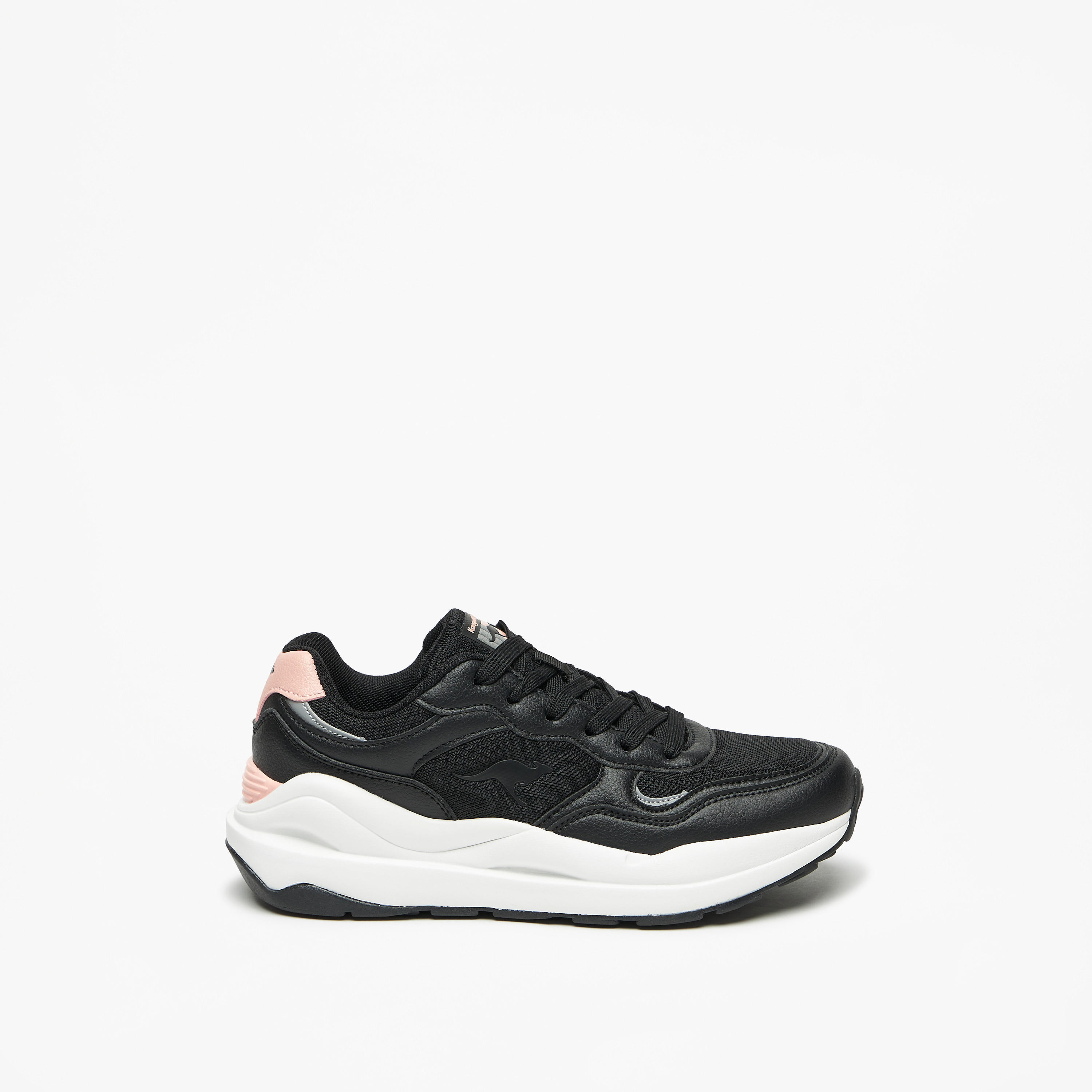 KangaROOS Women's Panelled Lace-Up Sports Shoes-women-shoes-sneakers-image-2