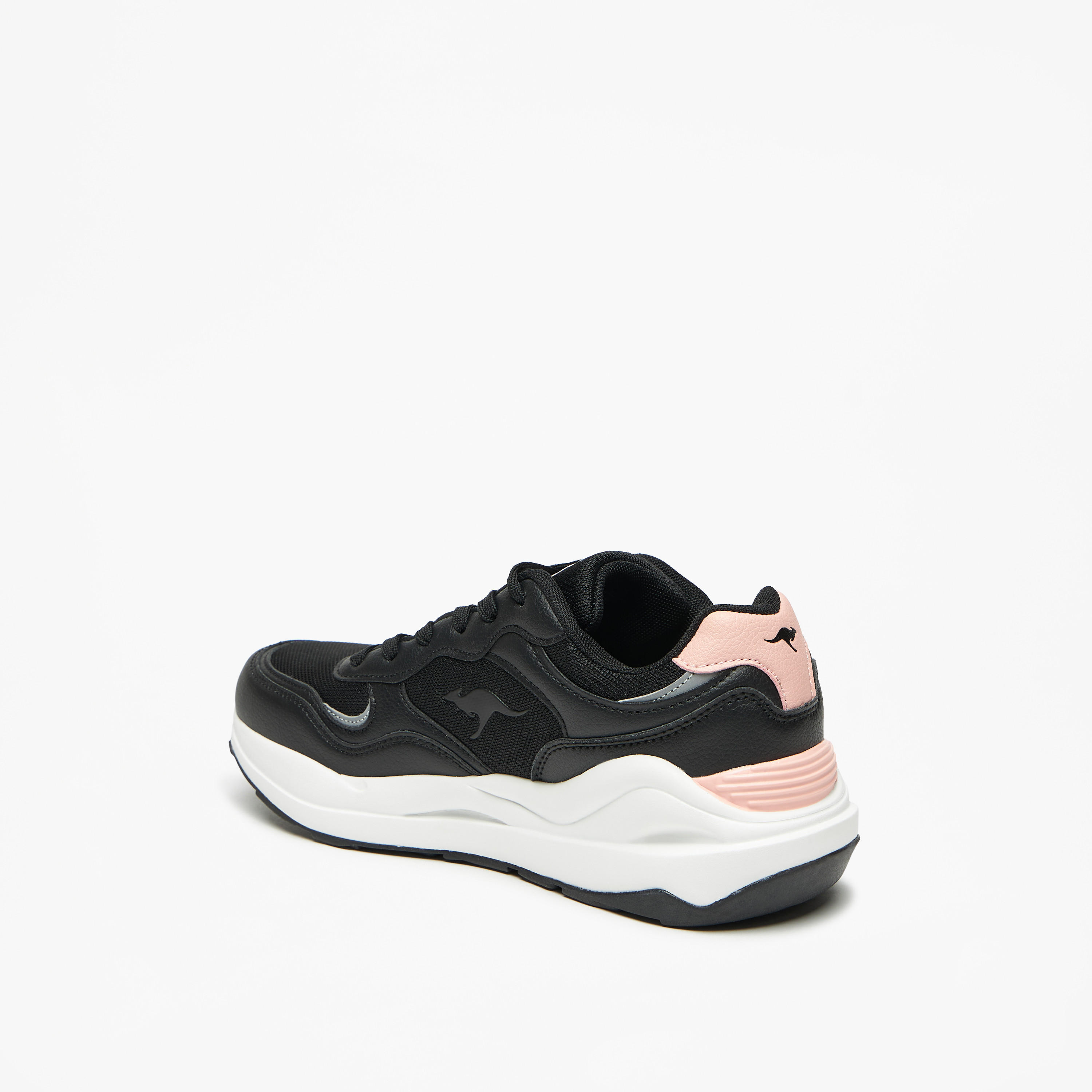 KangaROOS Women's Panelled Lace-Up Sports Shoes-women-shoes-sneakers-image-3