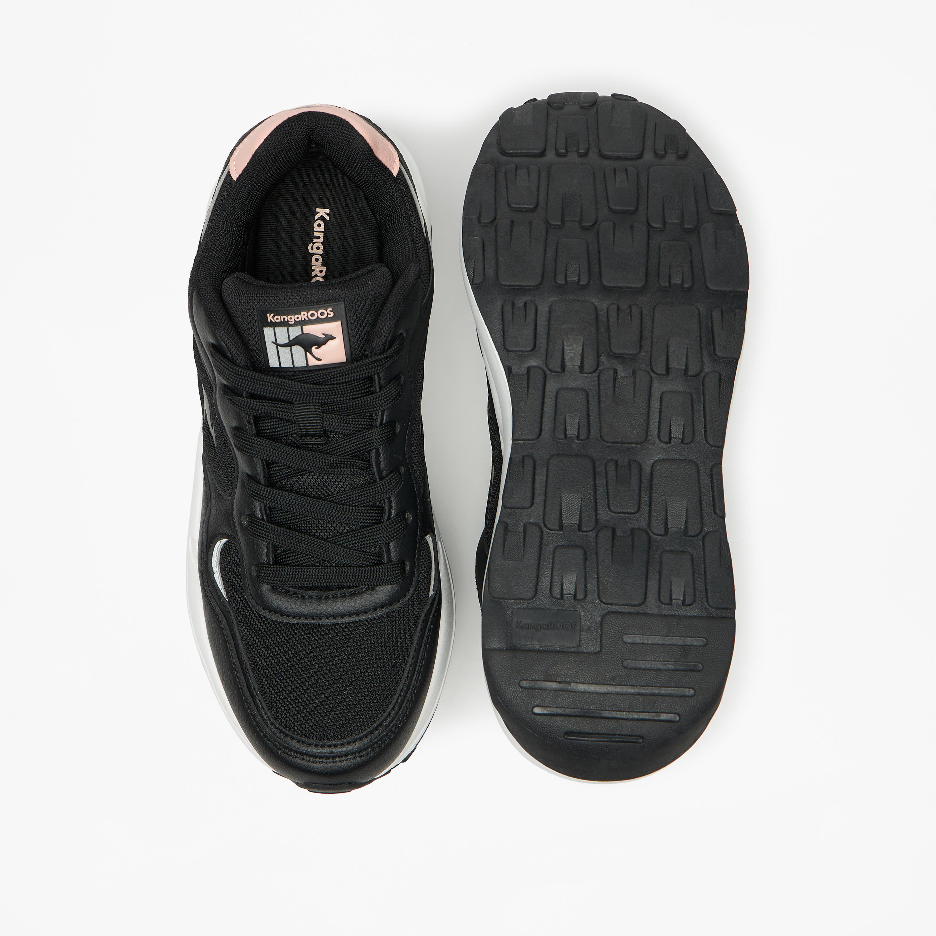 KangaROOS Women's Panelled Lace-Up Sports Shoes-women-shoes-sneakers-image-5