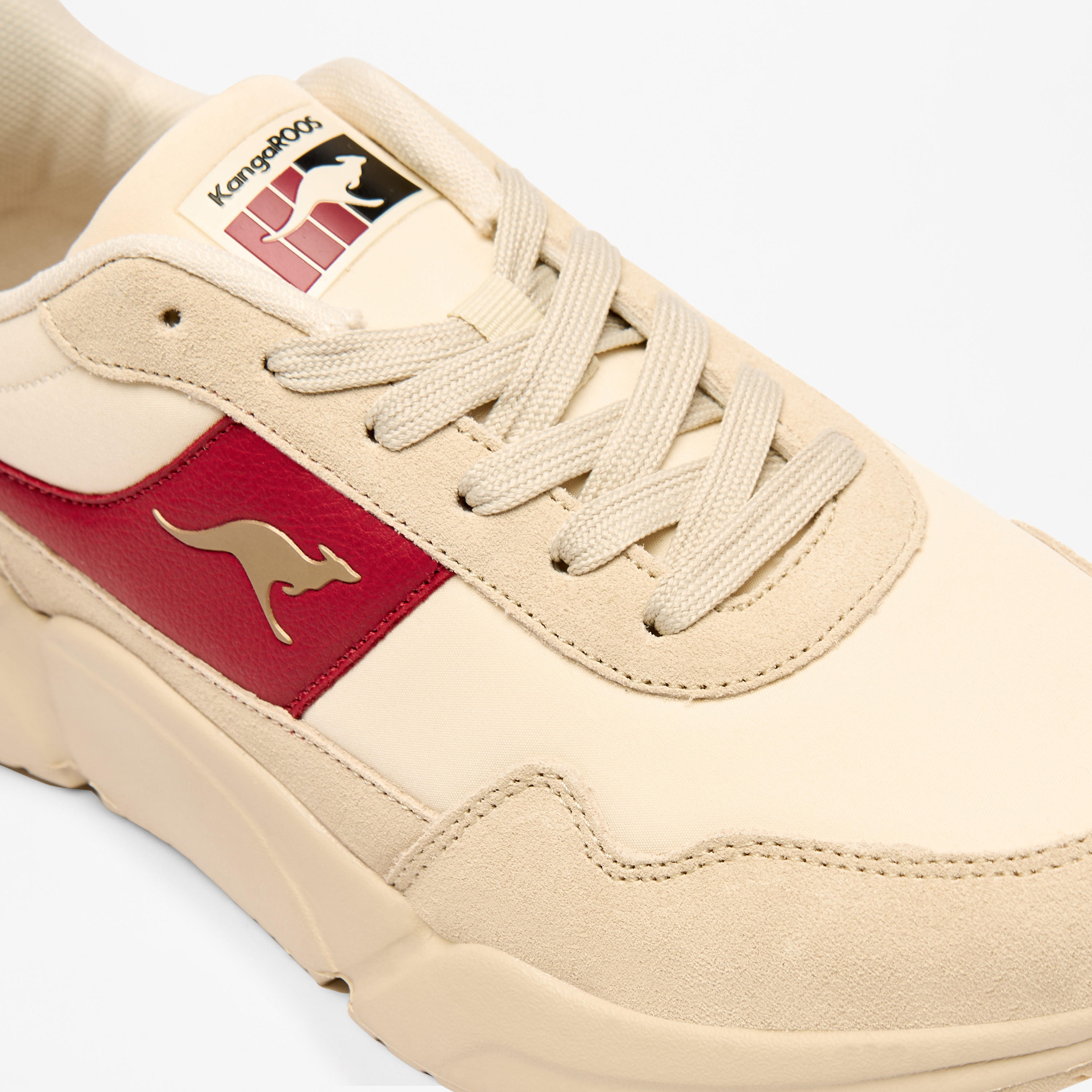 KangaROOS Women's Panelled Lightweight Sports Shoes with Lace-Up Closure-women-shoes-sneakers-image-5
