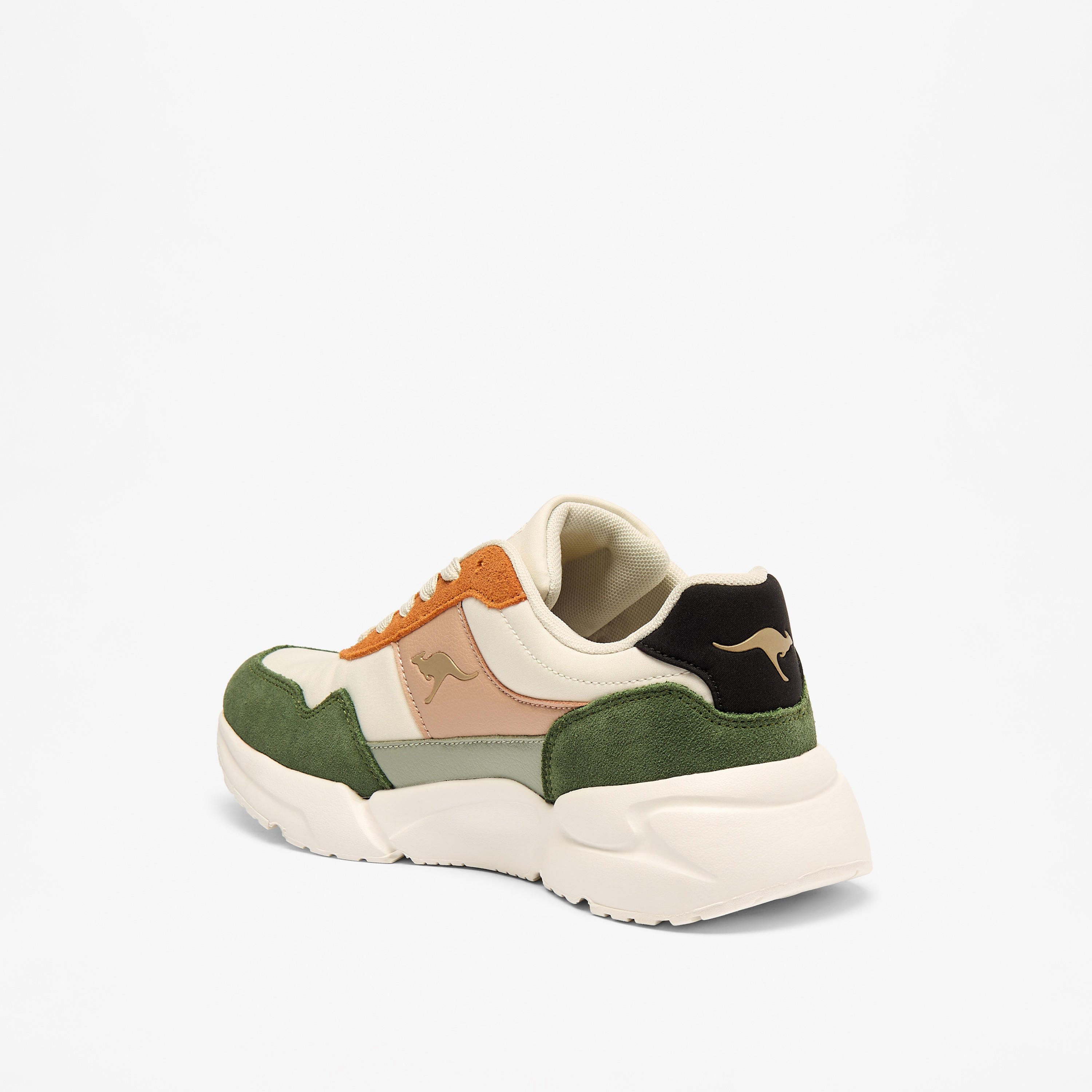 KangaROOS Women's Panelled Lightweight Sports Shoes with Lace-Up Closure-women-shoes-sneakers-image-7