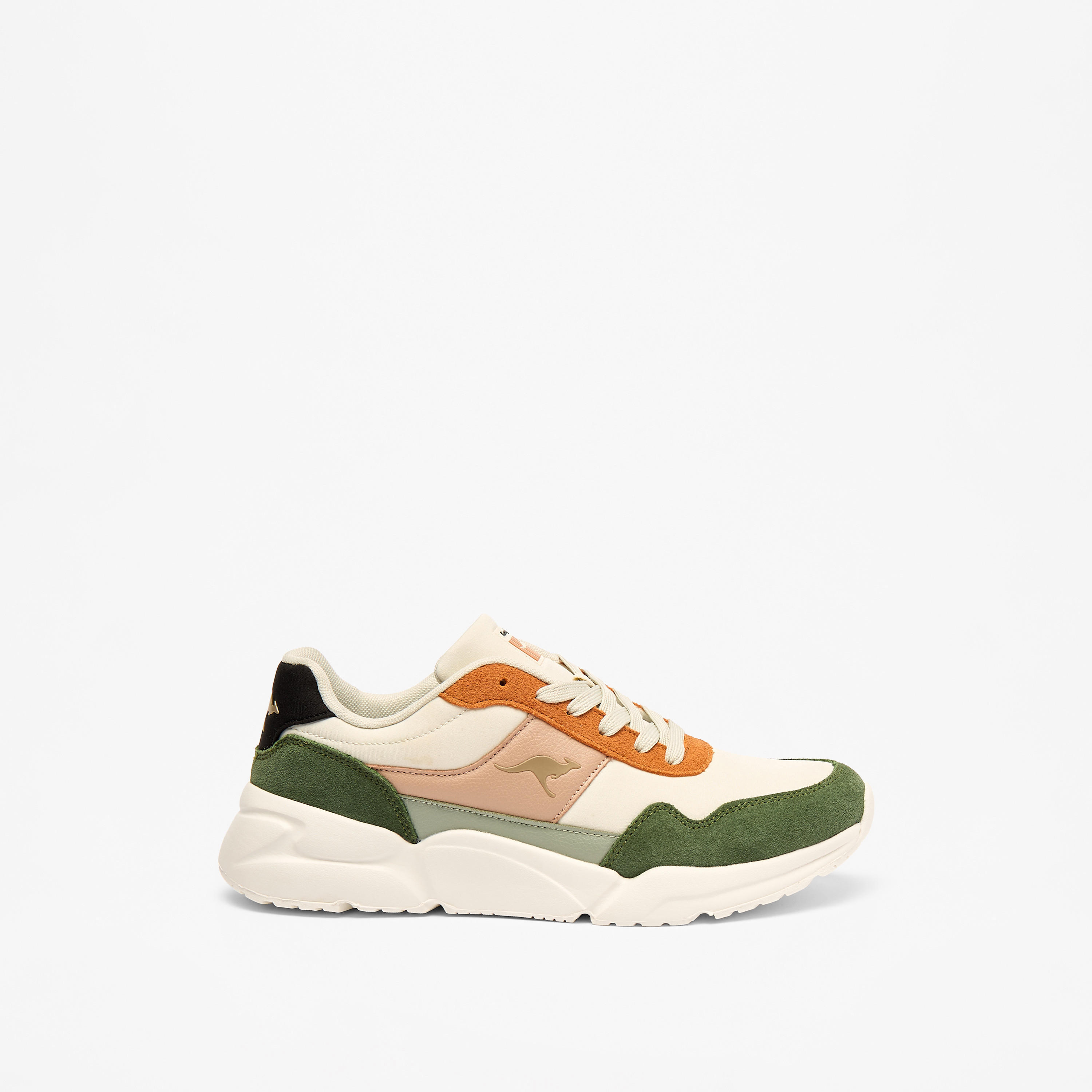 KangaROOS Women's Panelled Lightweight Sports Shoes with Lace-Up Closure-women-shoes-sneakers-image-8