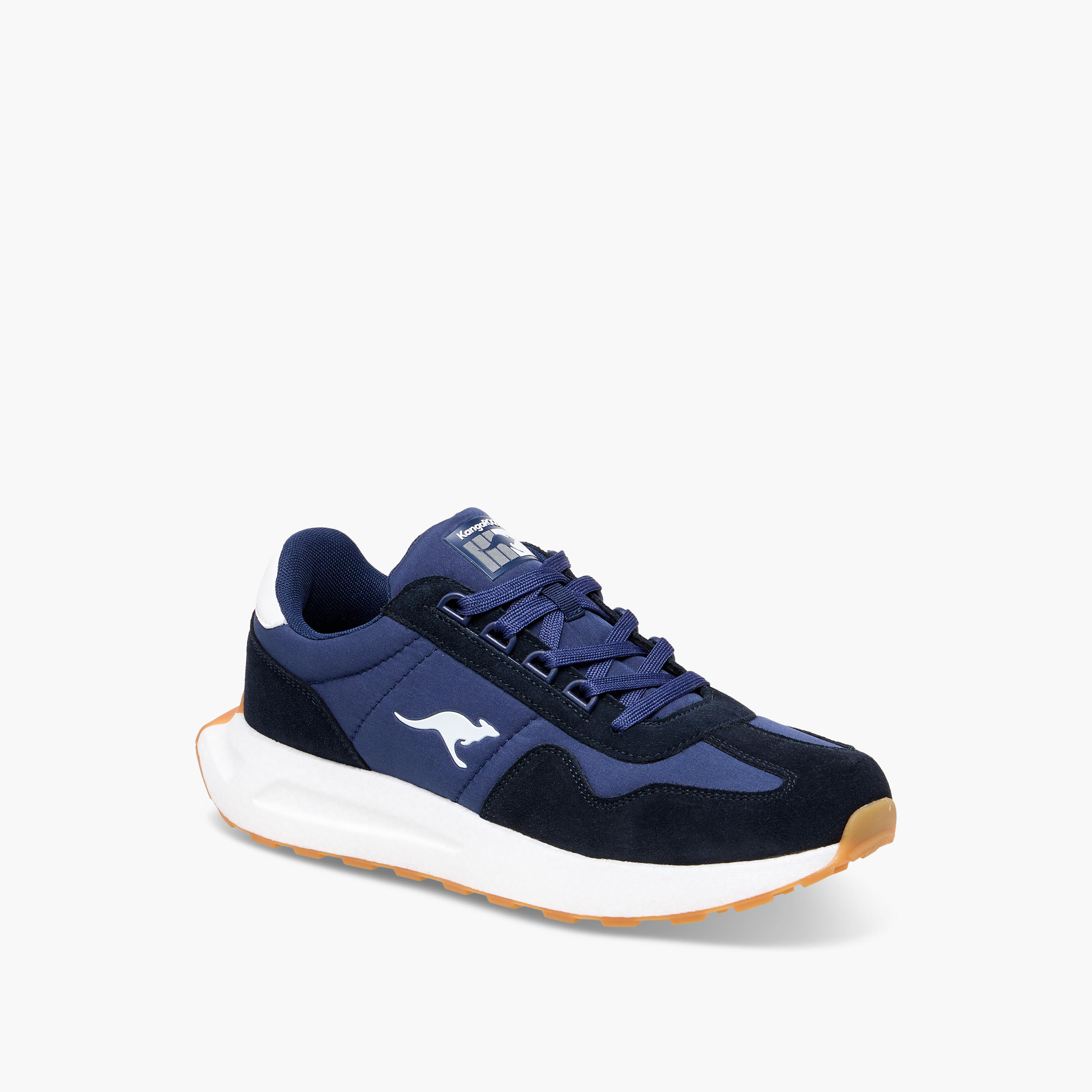 حذاء رياضي بألواح وأربطة إغلاق للرجال من كانجاروس-sports-men-shoes-image-2