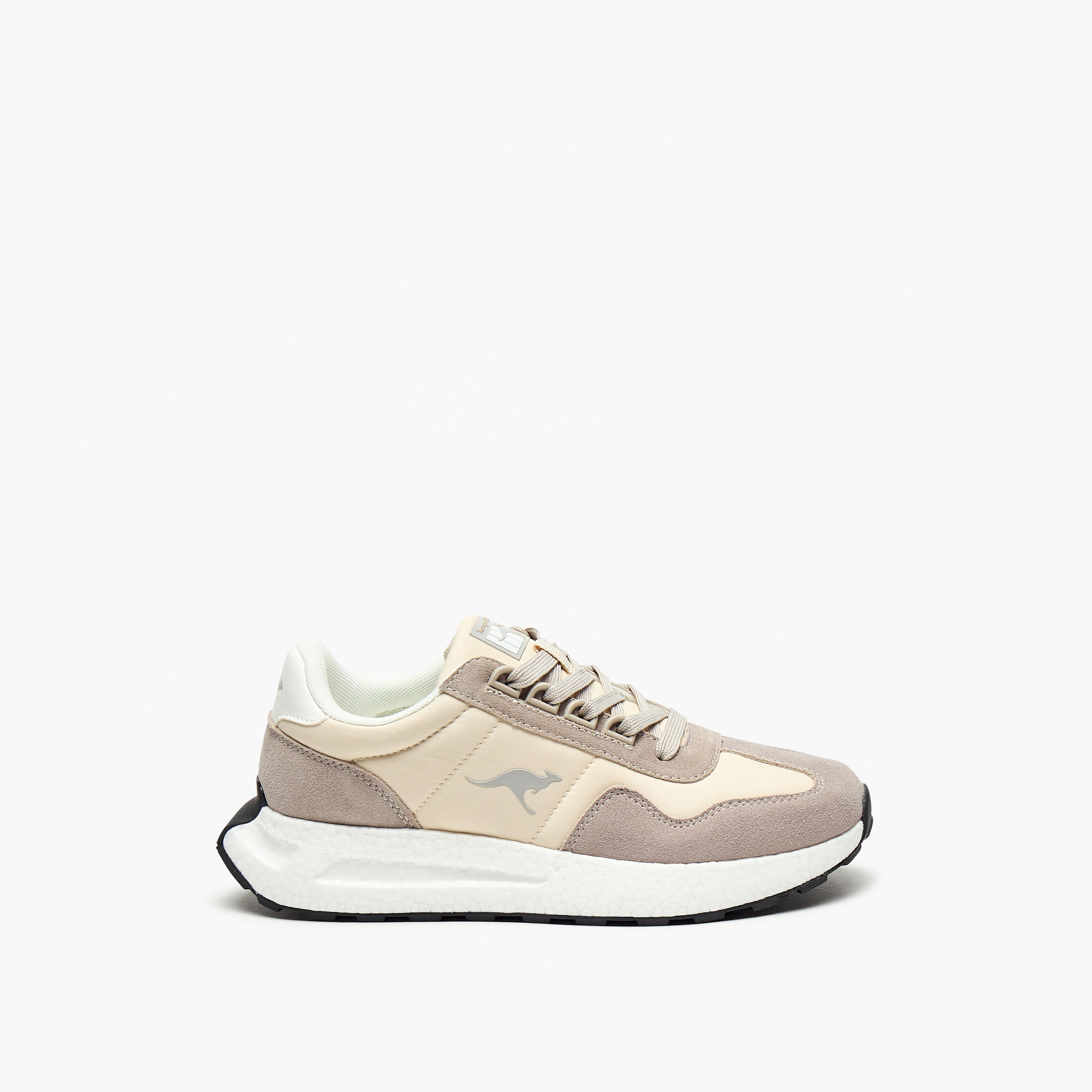 KangaROOS Women's Logo Detail Walking Shoes with Lace-Up Closure-women-shoes-sneakers-image-3