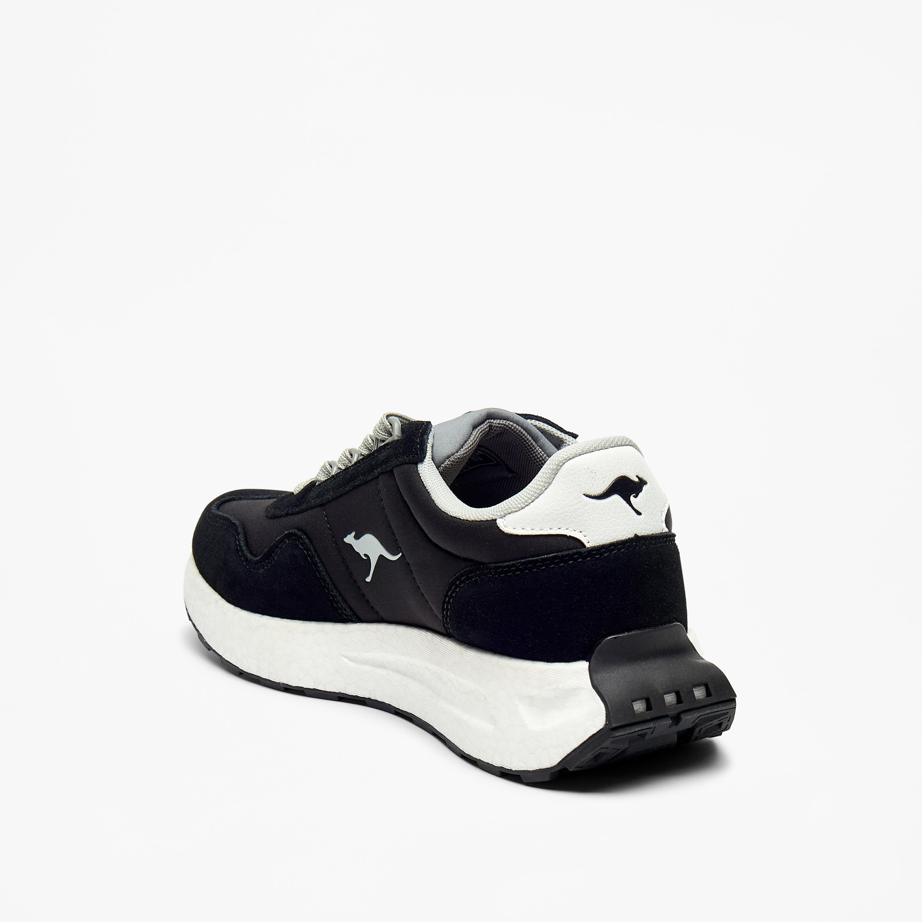 KangaROOS Women's Logo Detail Walking Shoes with Lace-Up Closure-women-shoes-sneakers-image-2