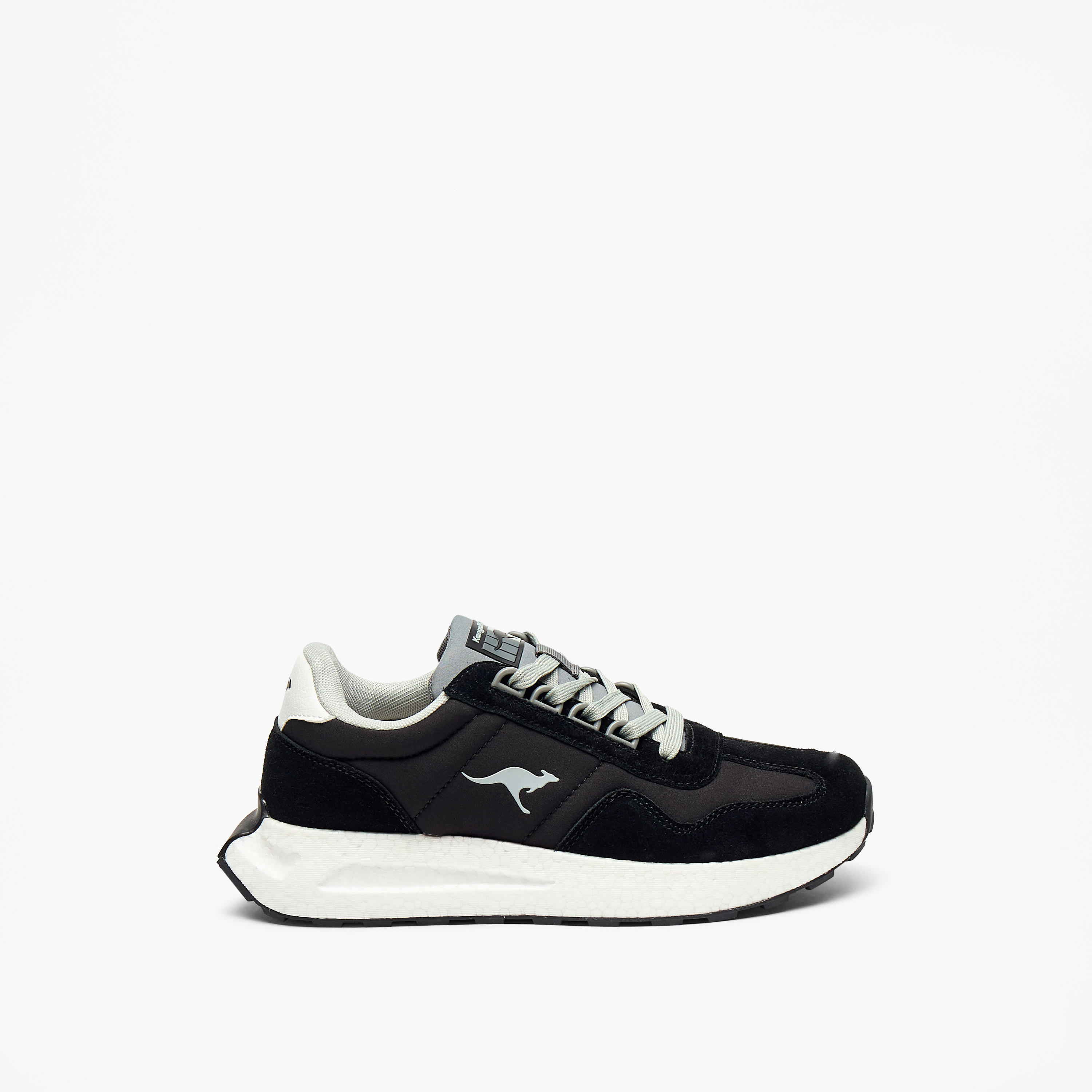 KangaROOS Women's Logo Detail Walking Shoes with Lace-Up Closure-women-shoes-sneakers-image-3