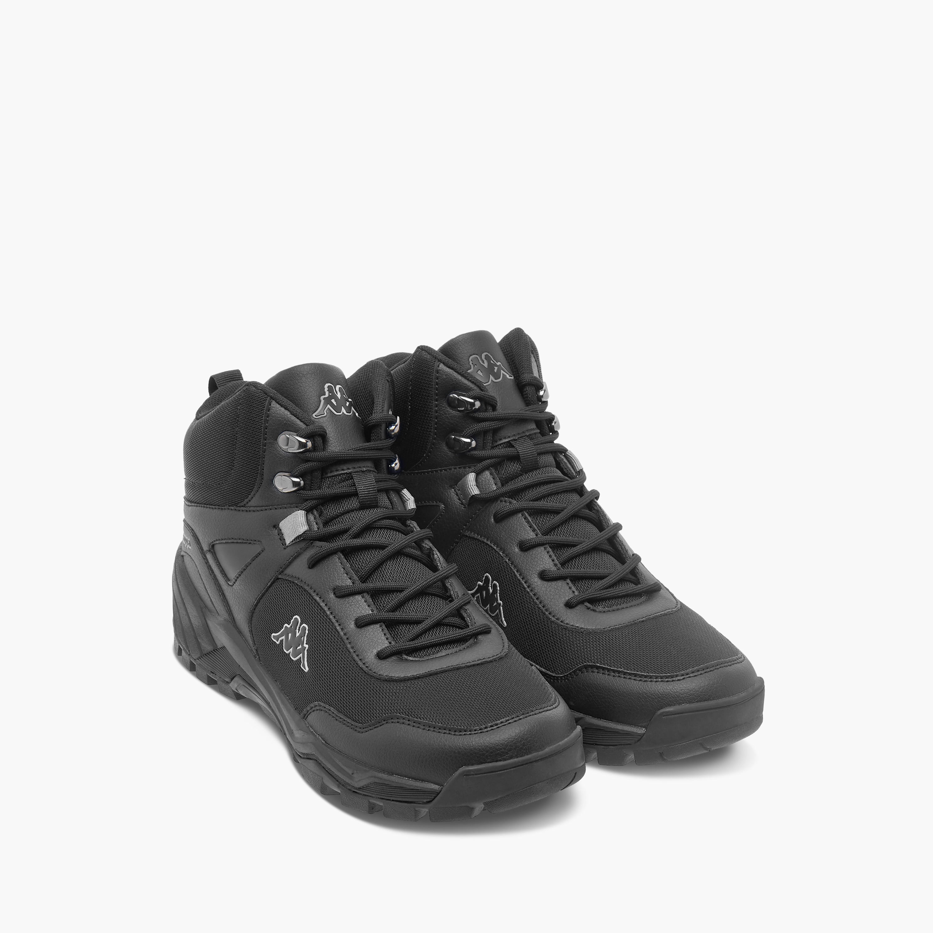 Kappa Men's Logo Detail Sneakers with Lace-Up Closure-men-shoes-sneakers-image-1