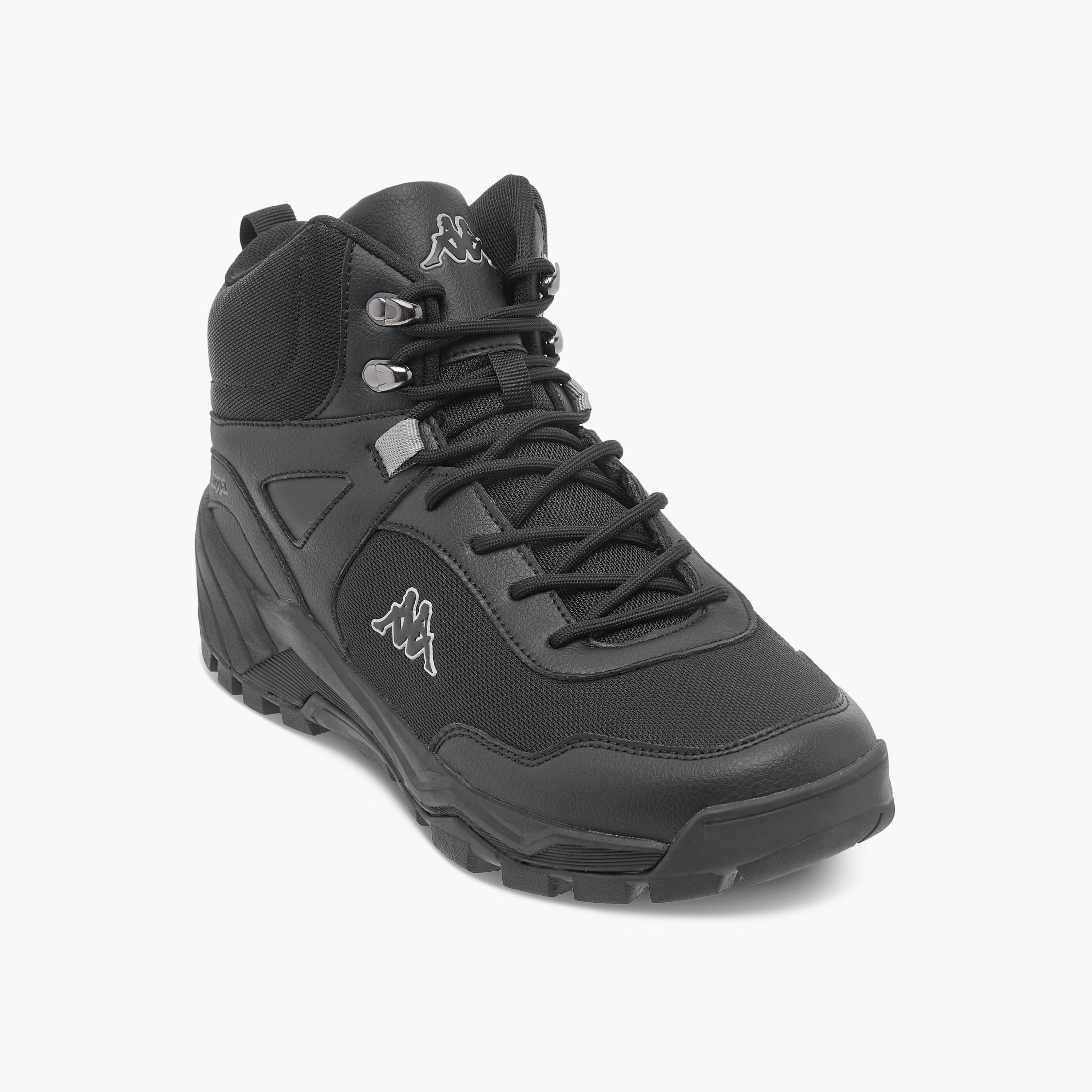 Kappa Men's Logo Detail Sneakers with Lace-Up Closure-men-shoes-sneakers-image-2
