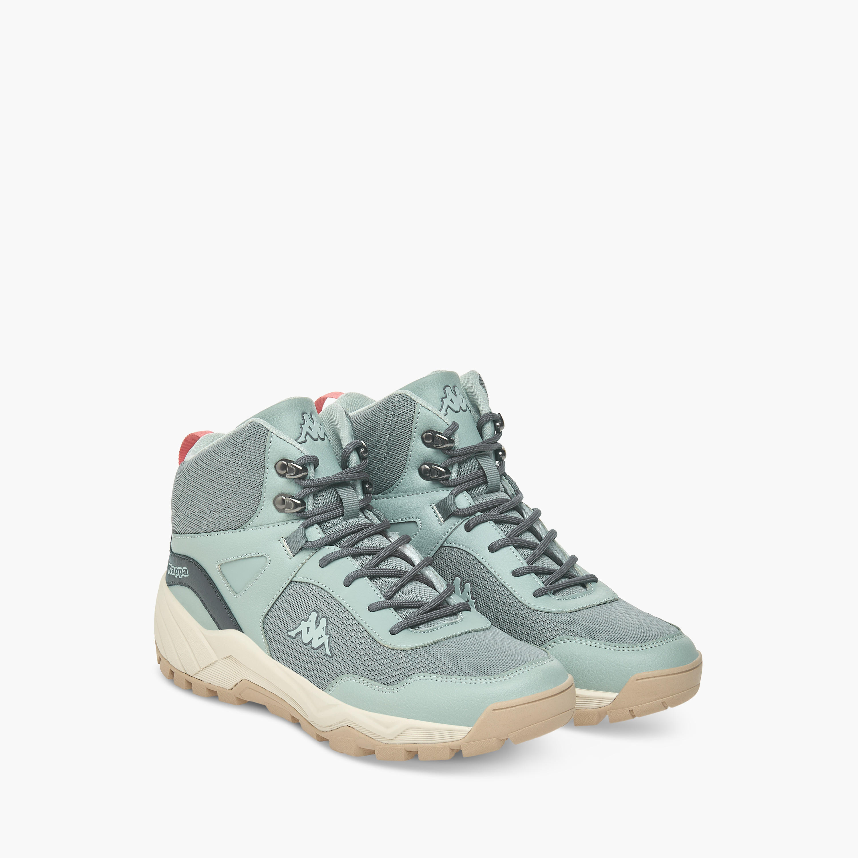 Kappa Women's Logo Detail Sneakers with Lace-Up Closure-women-shoes-sneakers-image-1