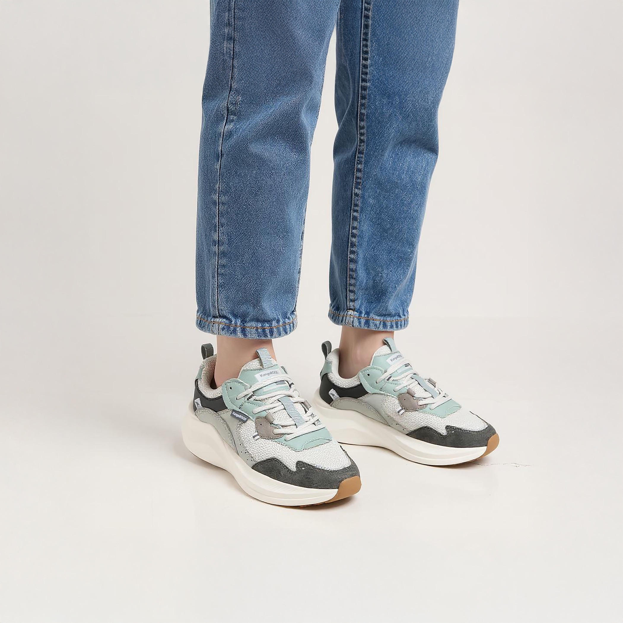 KangaROOS Women's Panelled Lace-Up Sports Shoes-women-shoes-sports-image-3