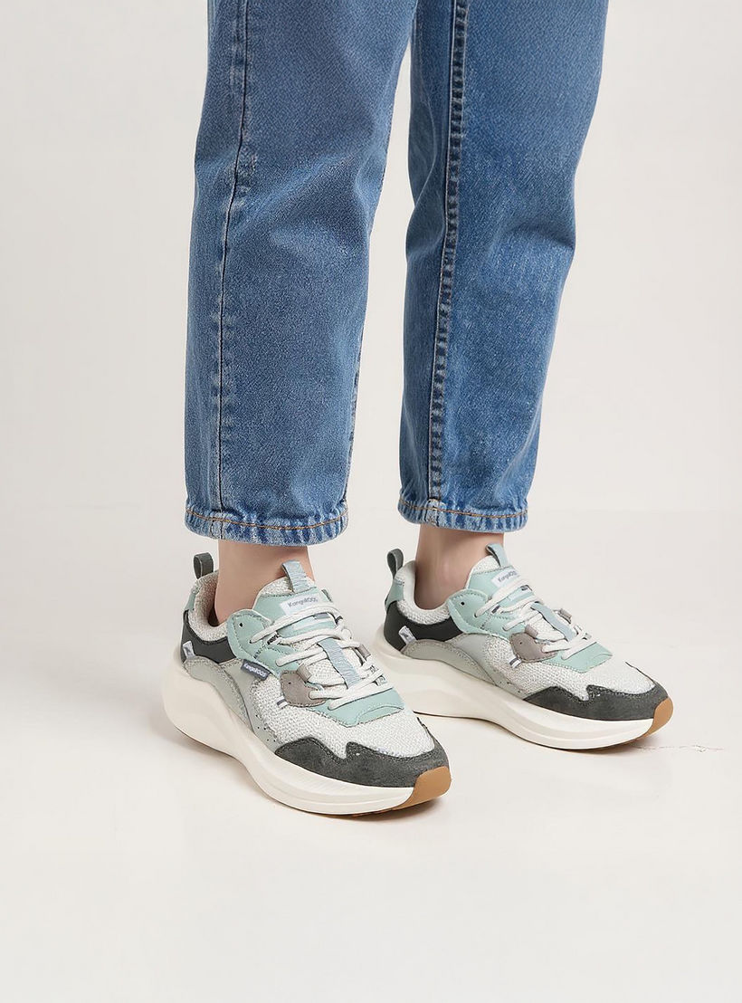 KangaROOS Women's Panelled Lace-Up Sports Shoes-women-shoes-sports-image-3