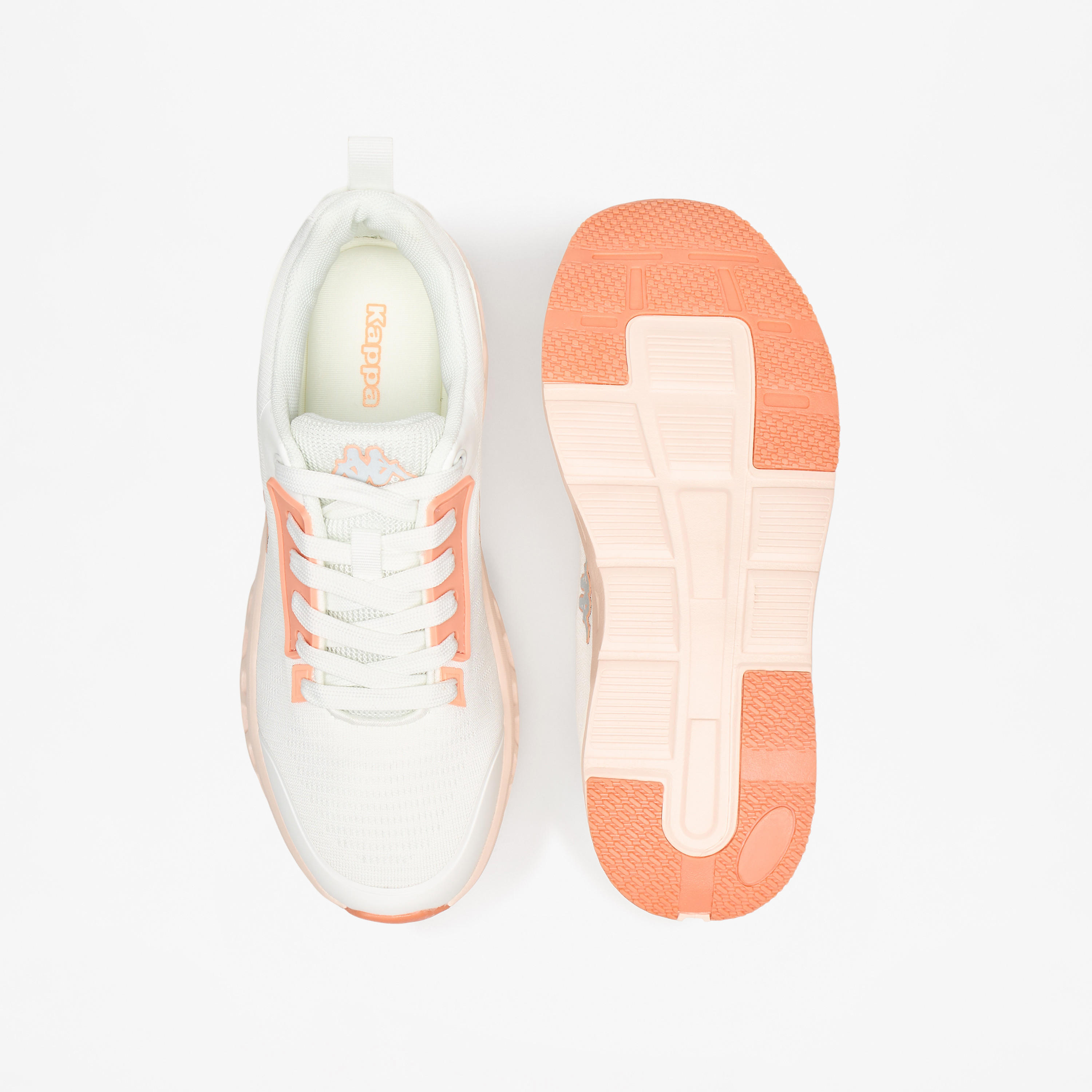 Kappa Women's Logo Detail Sports Shoes with Lace-Up Closure-women-shoes-sneakers-image-4