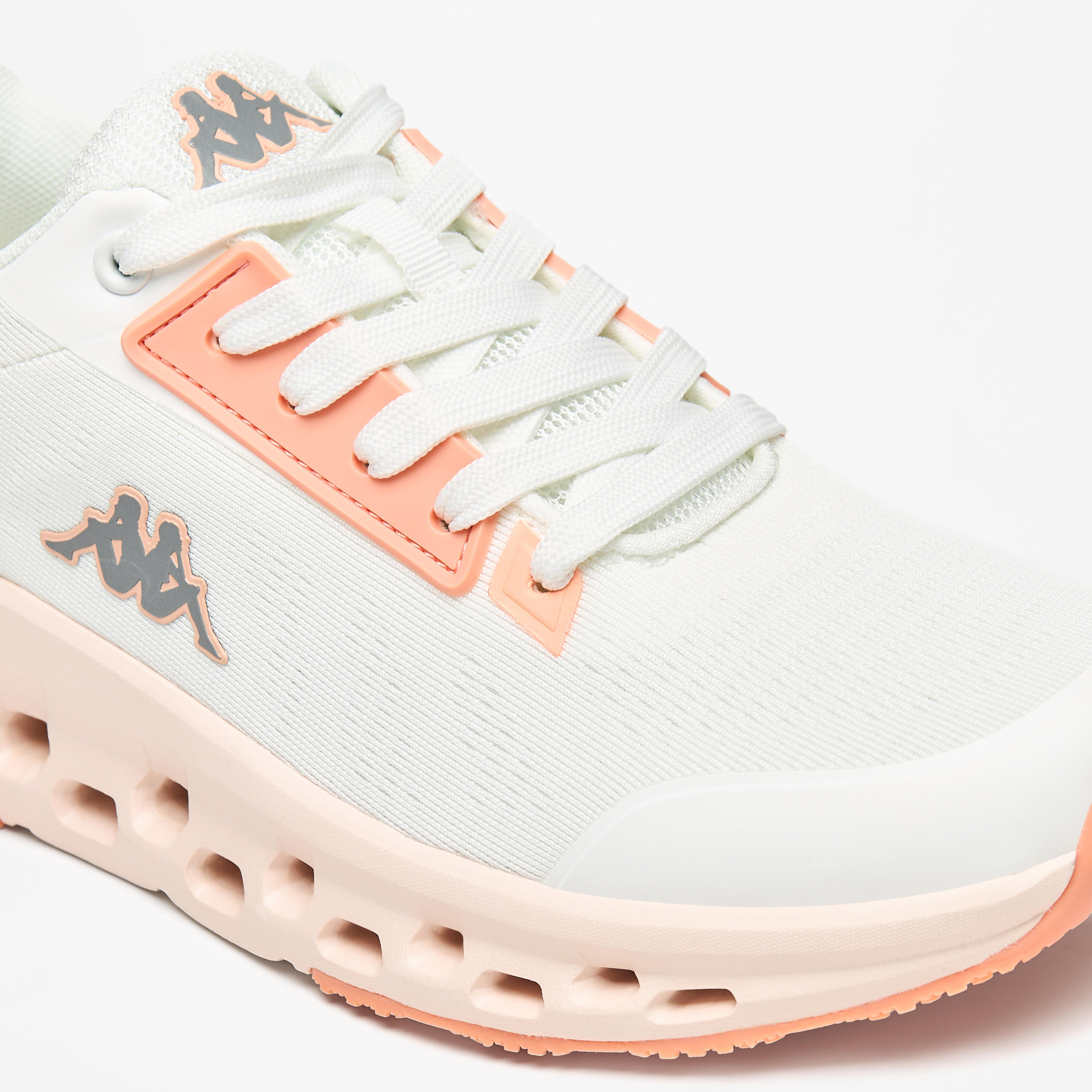 Kappa Women's Logo Detail Sports Shoes with Lace-Up Closure-women-shoes-sneakers-image-5