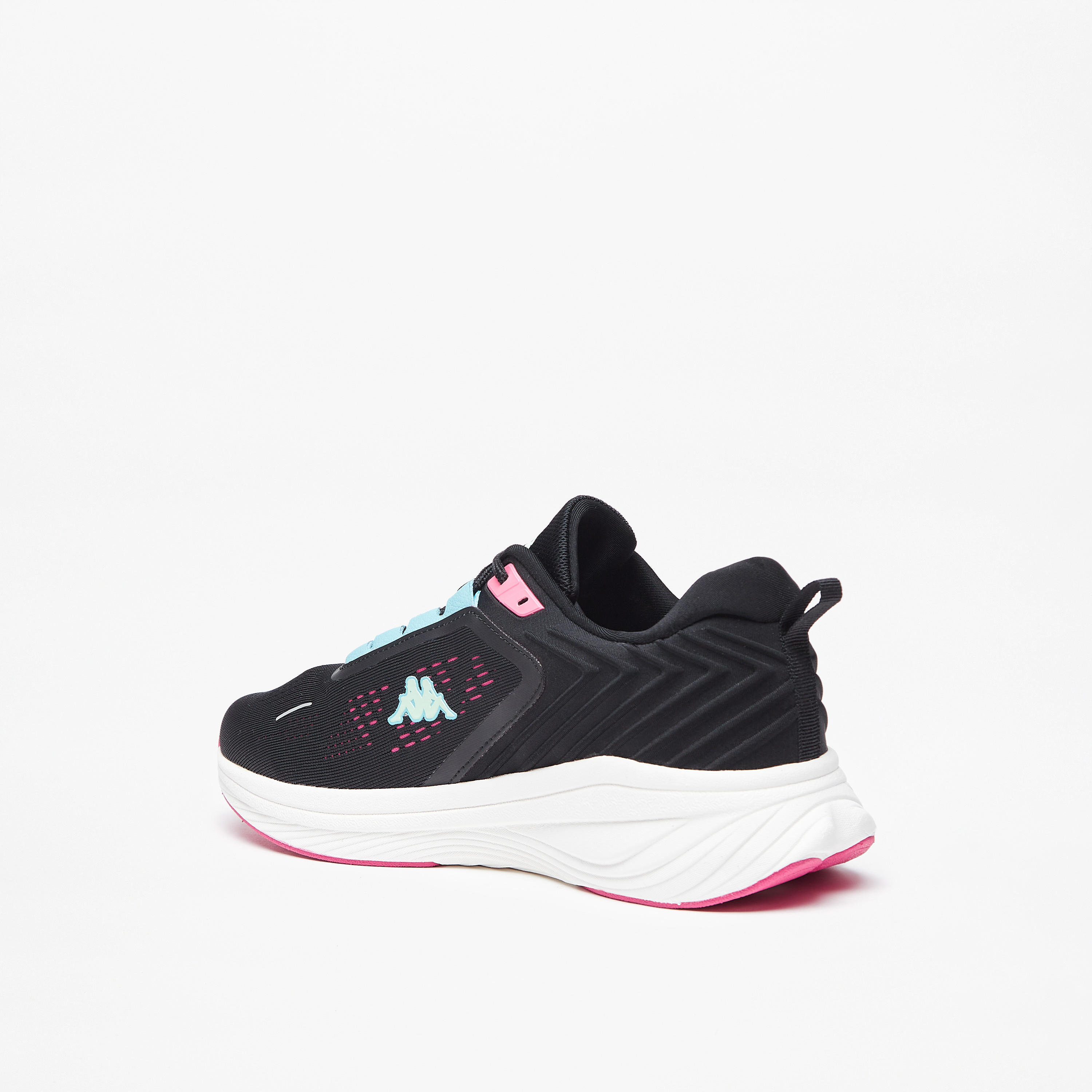 Kappa Women's Textured Lace-Up Sports Shoes with Cushioning-women-shoes-sneakers-image-2