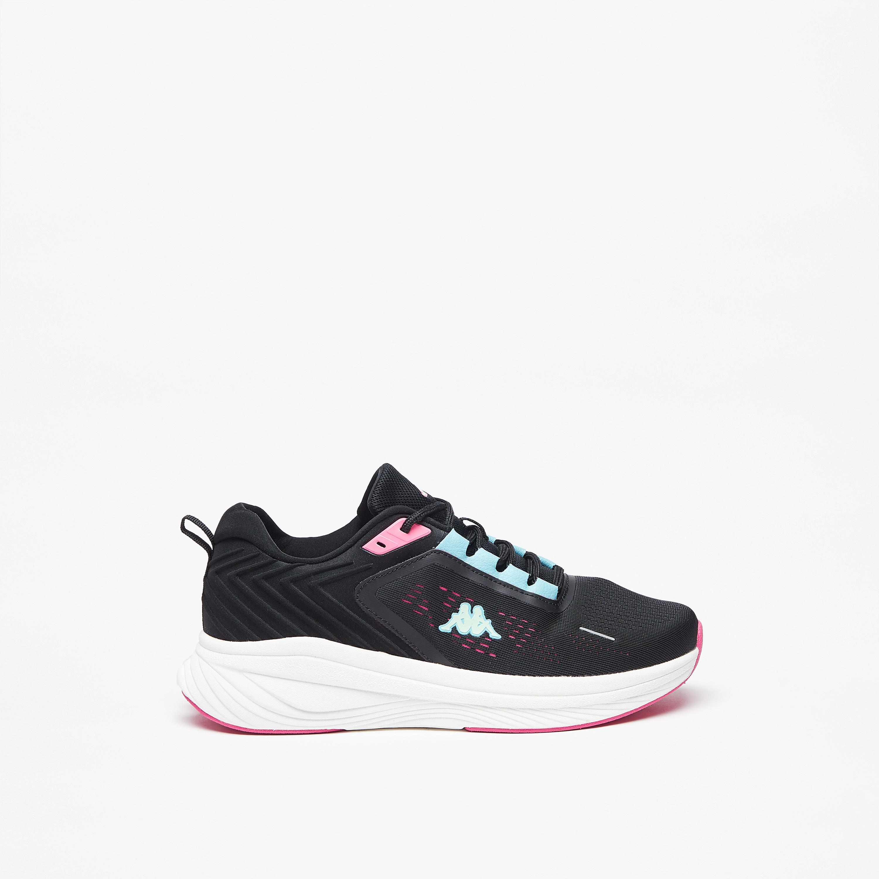 Kappa Women's Textured Lace-Up Sports Shoes with Cushioning-women-shoes-sneakers-image-3