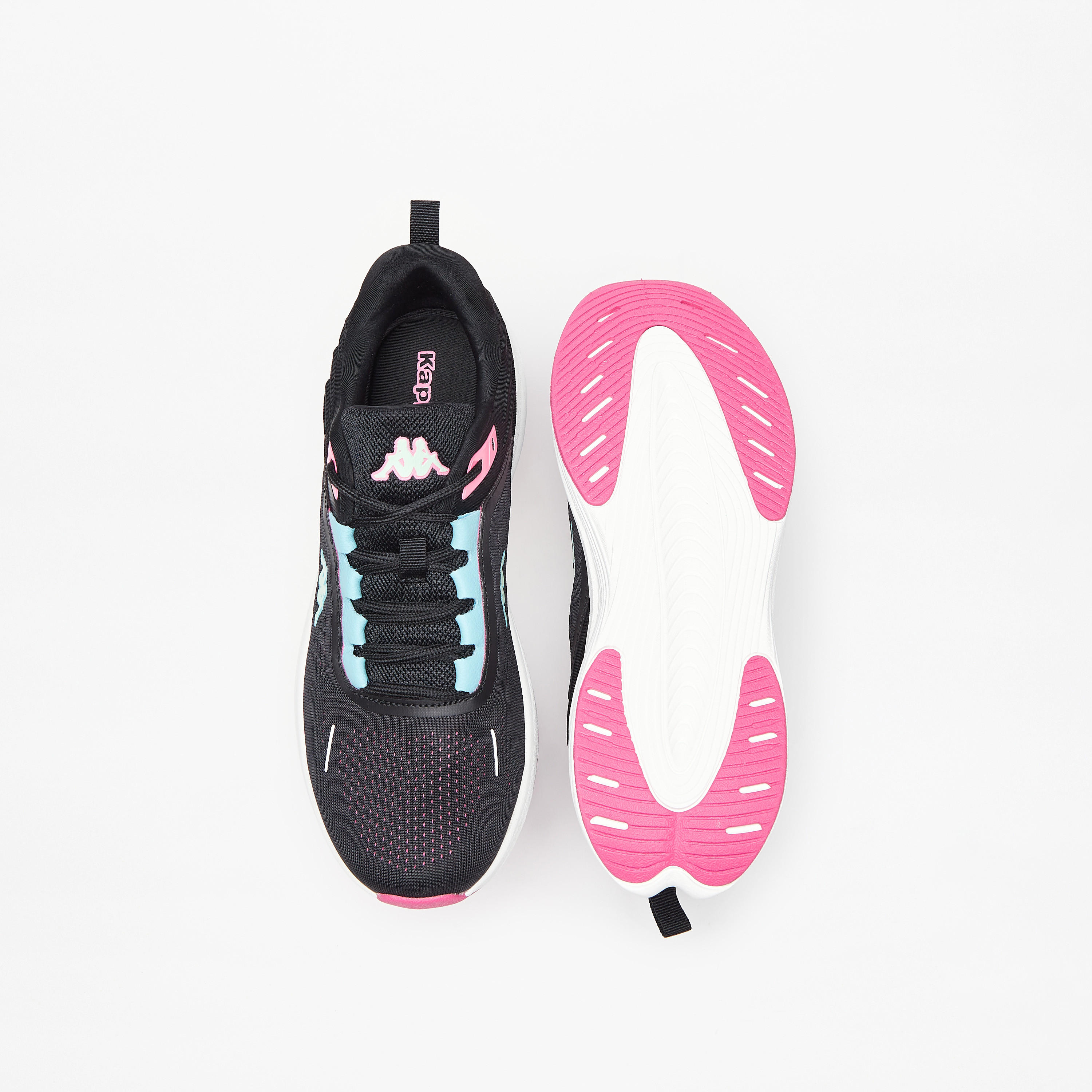 Kappa Women's Textured Lace-Up Sports Shoes with Cushioning-women-shoes-sneakers-image-4