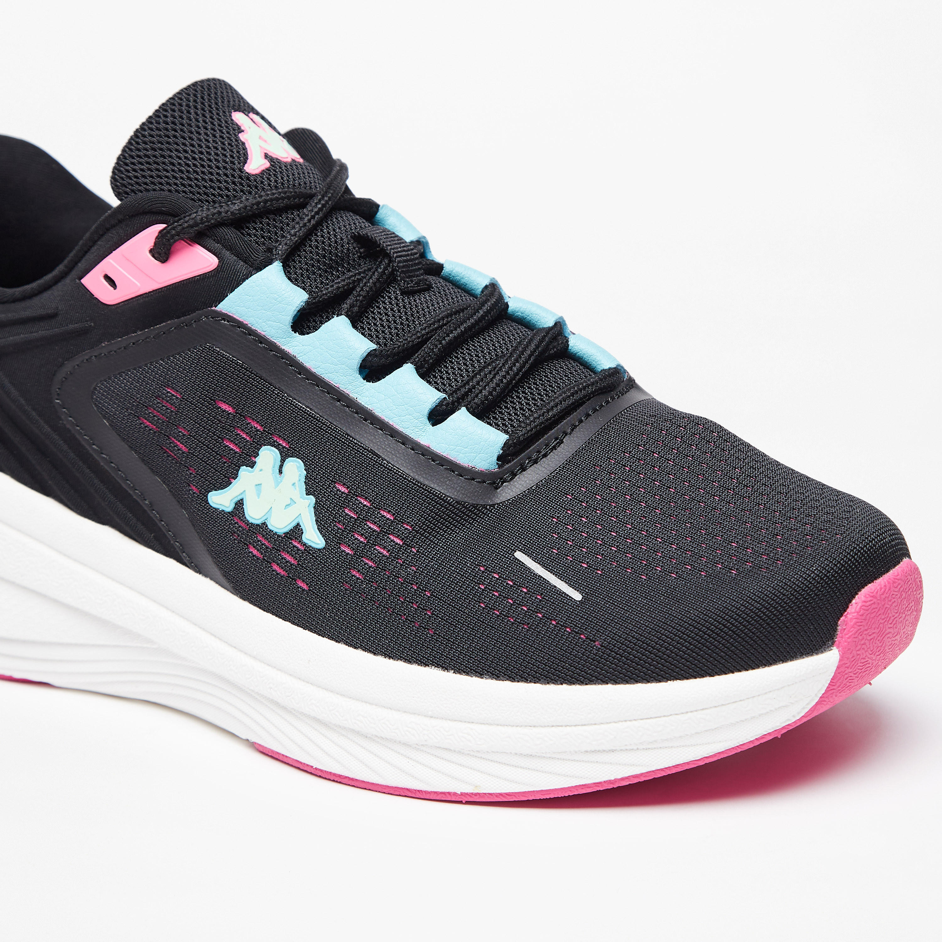 Kappa Women's Textured Lace-Up Sports Shoes with Cushioning-women-shoes-sneakers-image-5