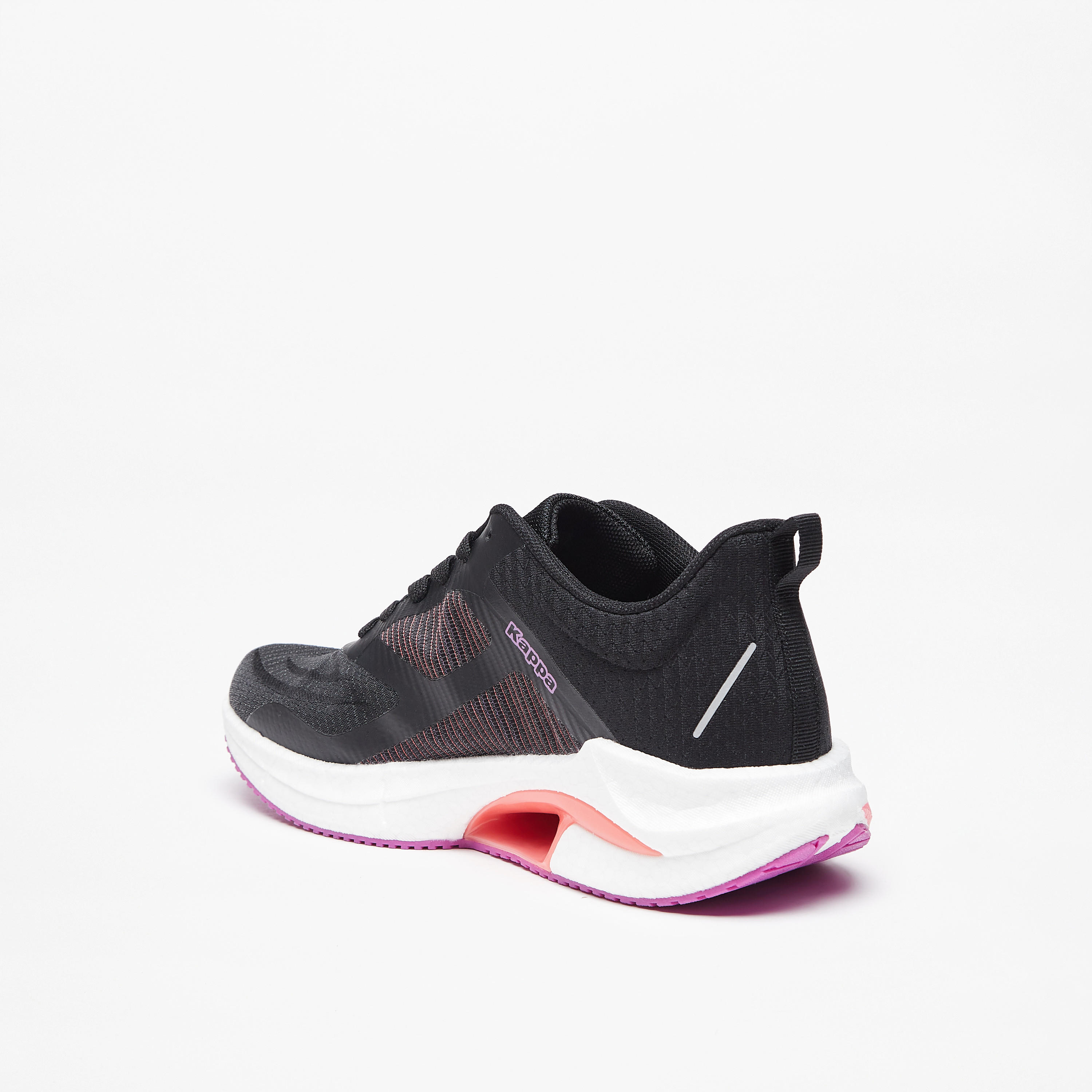 Kappa Women's Textured Lightweight Sports Shoes with Lace-Up Closure-women-shoes-sneakers-image-3