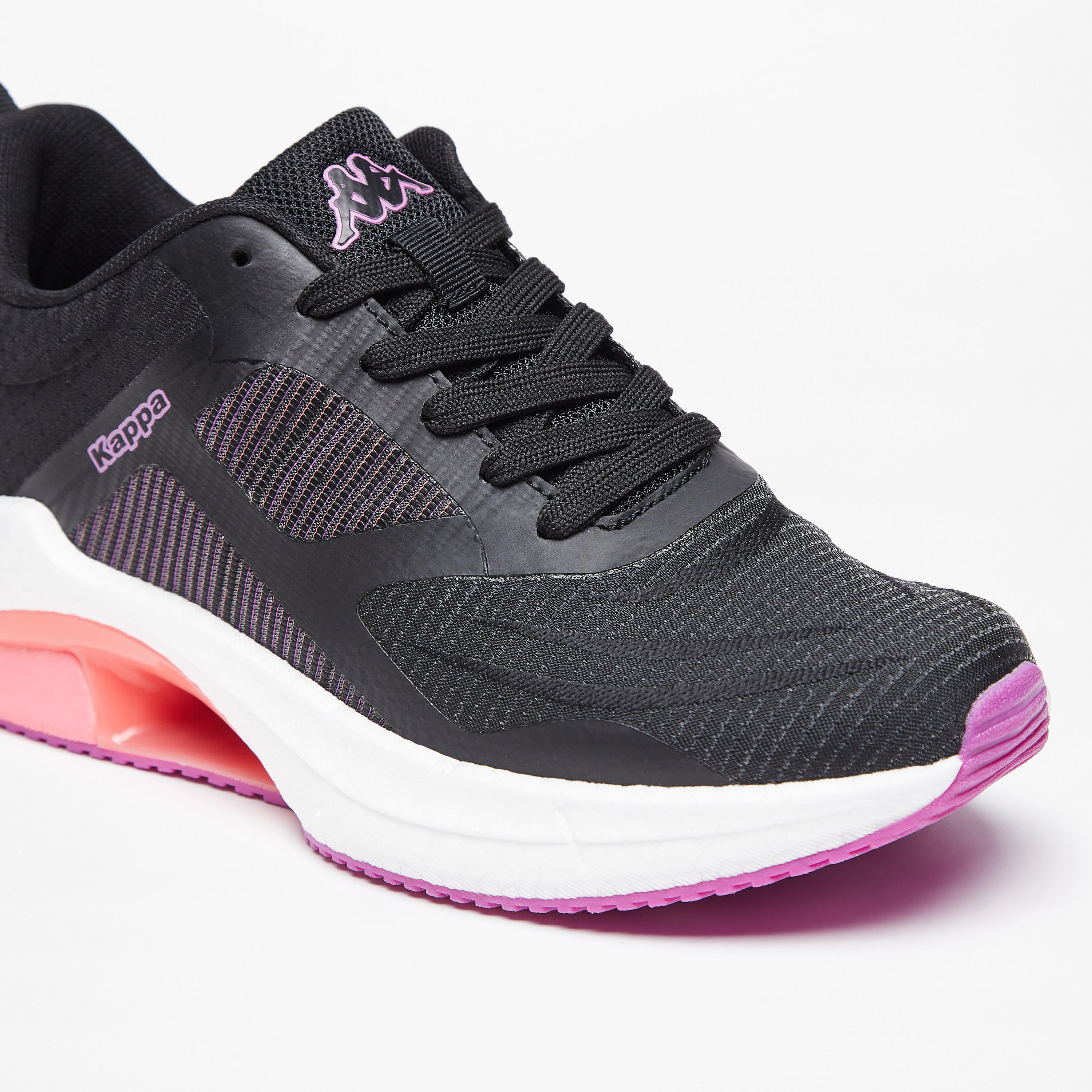 Kappa Women's Textured Lightweight Sports Shoes with Lace-Up Closure-women-shoes-sneakers-image-7