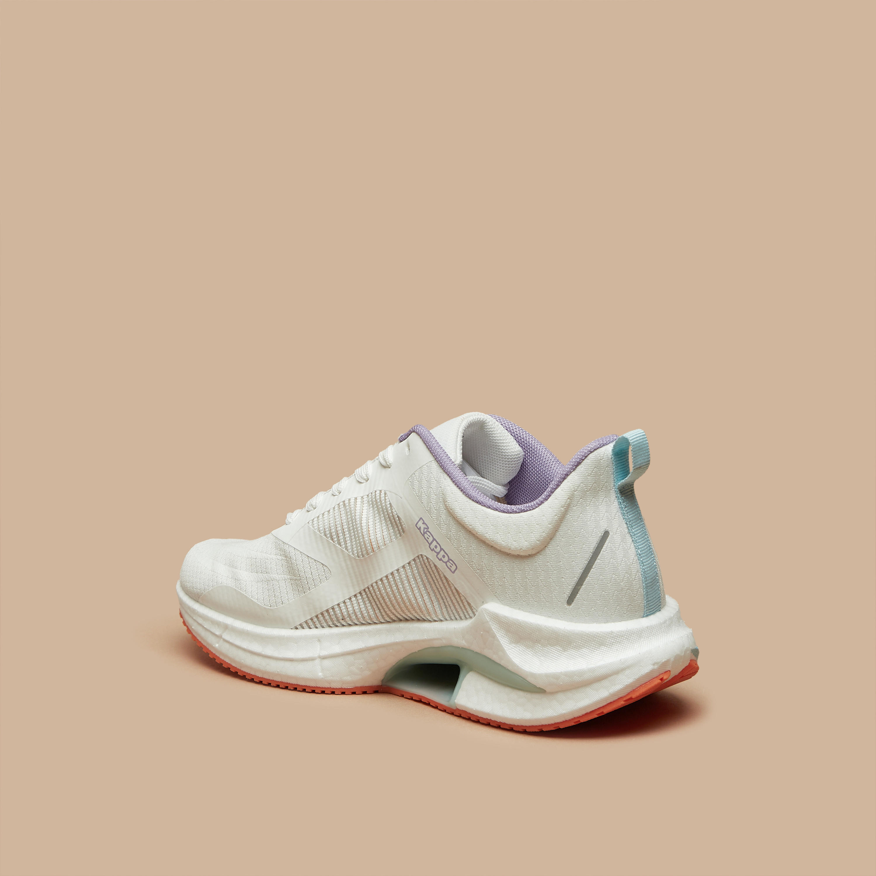 Kappa Women's Textured Lightweight Sports Shoes with Lace-Up Closure-women-shoes-sneakers-image-2