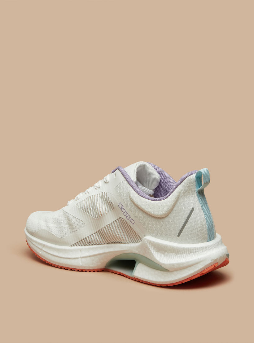 Kappa Women's Textured Lightweight Sports Shoes with Lace-Up Closure-women-shoes-sneakers-image-2