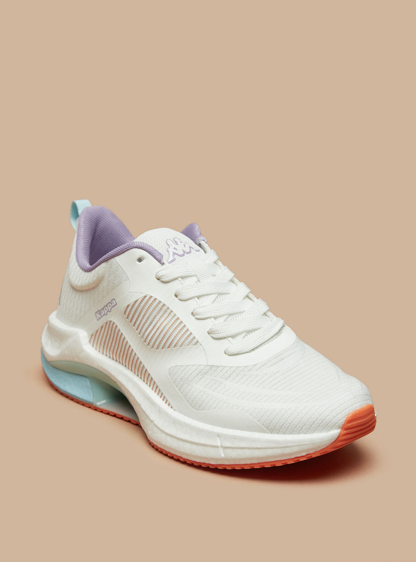 Kappa Women's Textured Lightweight Sports Shoes with Lace-Up Closure-women-shoes-sneakers-image-5