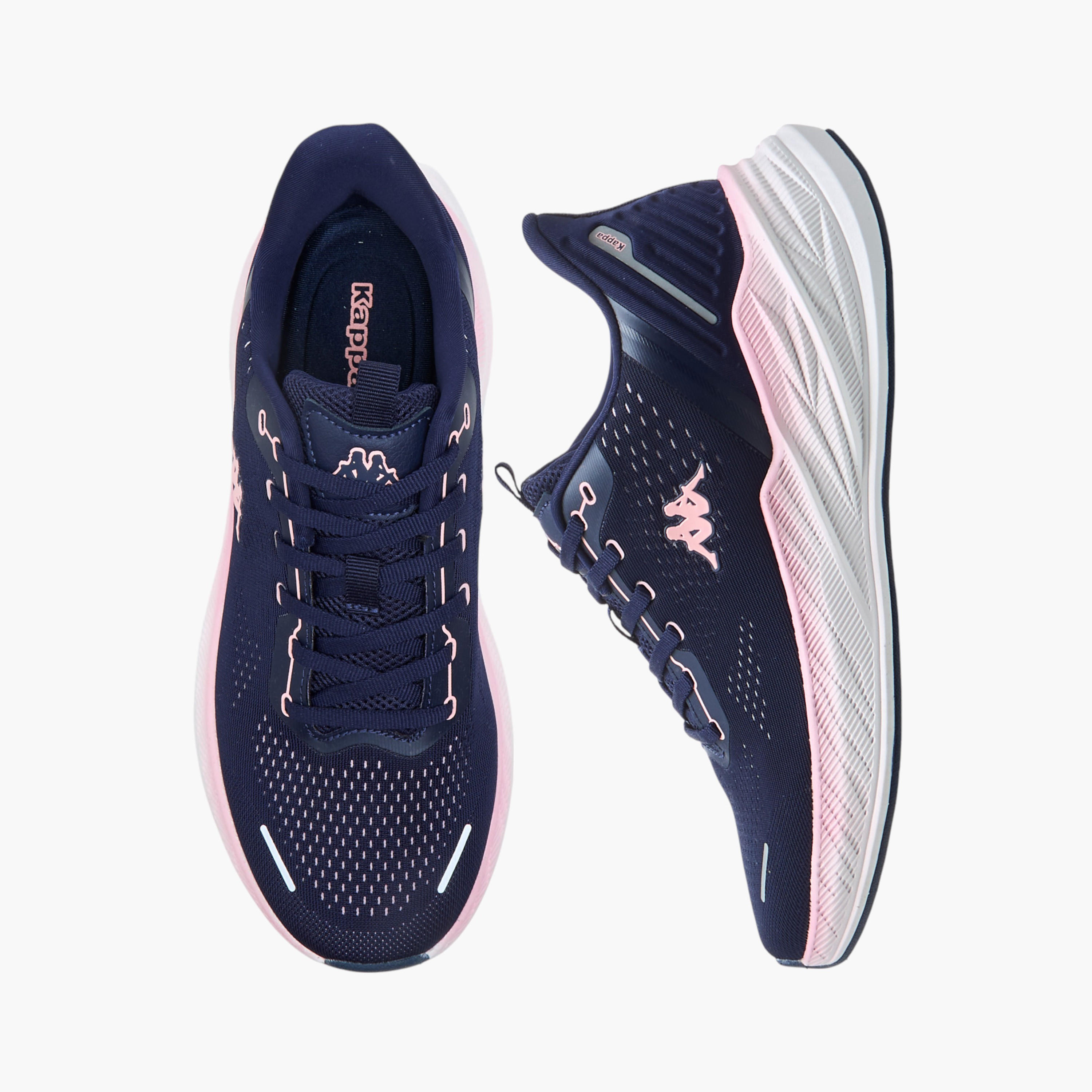 Kappa Women's Logo Detail Sports Shoes with Lace-Up Closure-women-shoes-sports-image-1