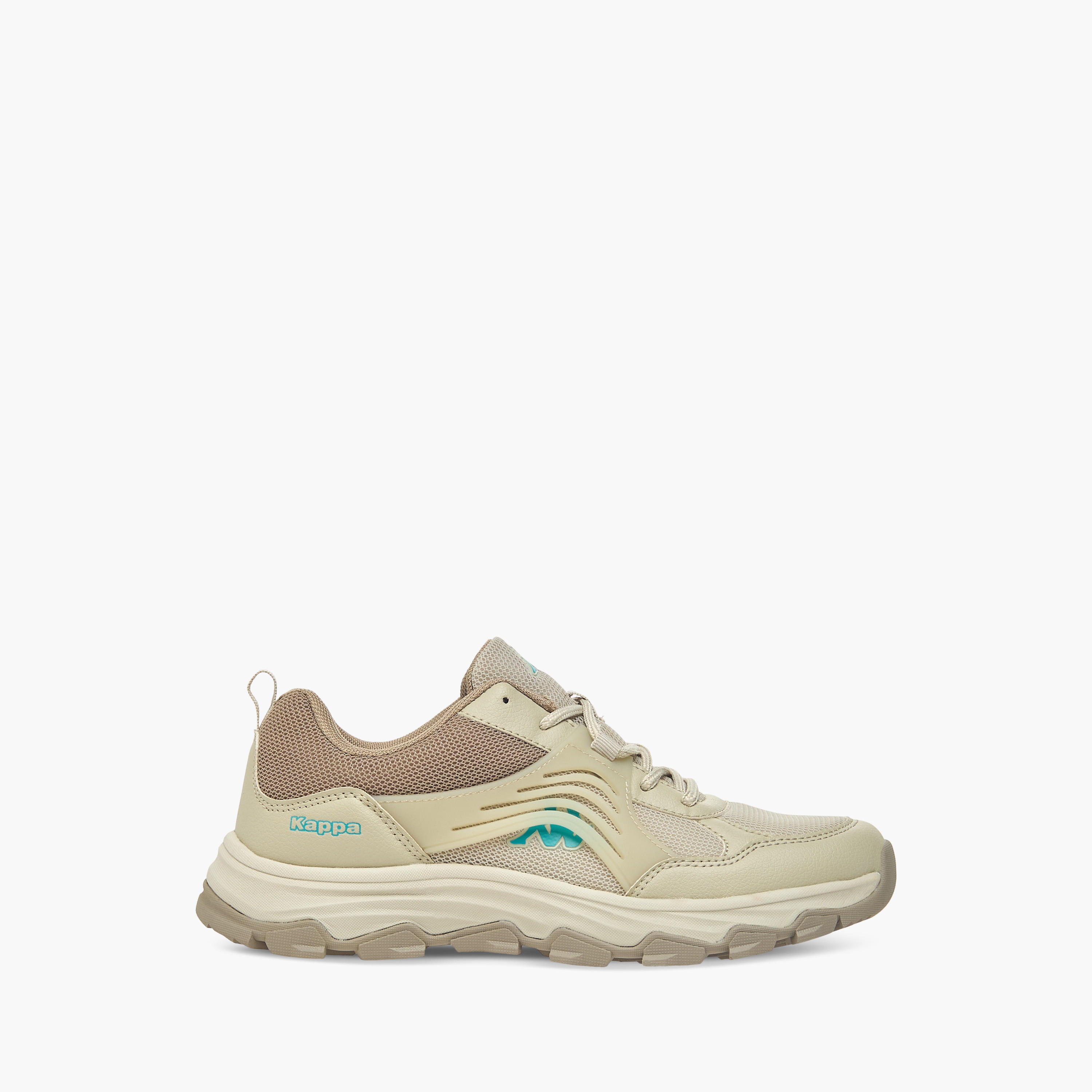 Kappa Women's Logo Print Lace-Up Sports Shoes with Pull Tab-women-shoes-sneakers-image-3
