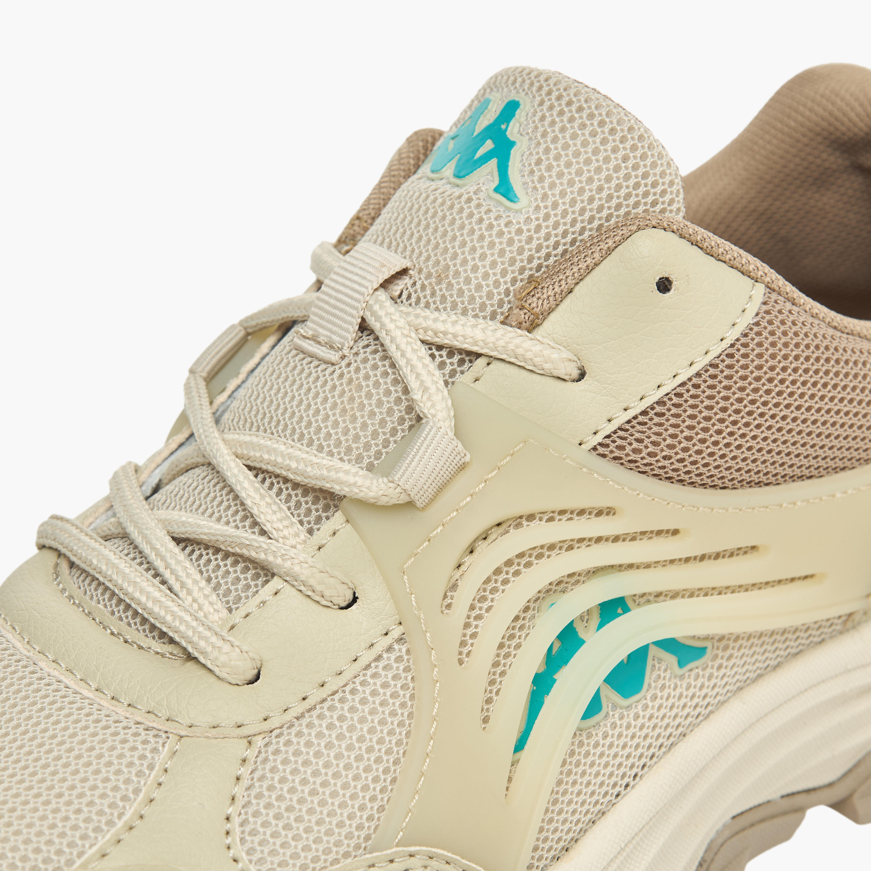 Kappa Women's Logo Print Lace-Up Sports Shoes with Pull Tab-women-shoes-sneakers-image-4