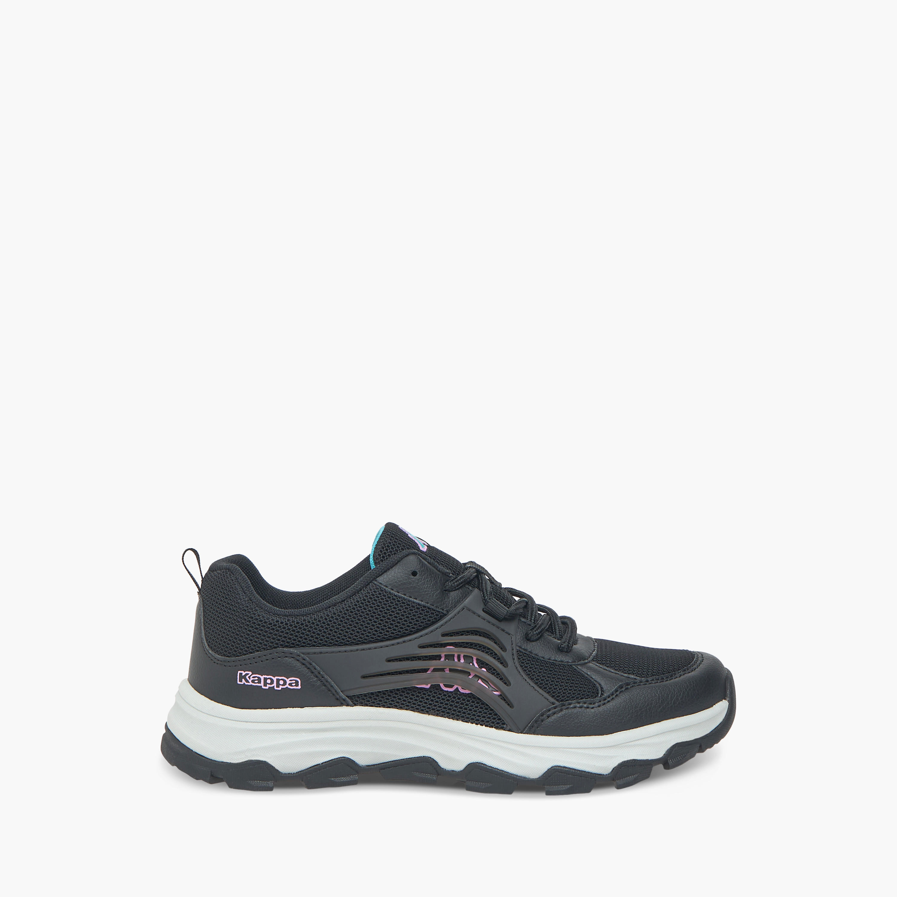 حذاء رياضي برباط إغلاق ولسان سحب وطبعات شعار للنساء من كابا-women-shoes-sneakers-image-3