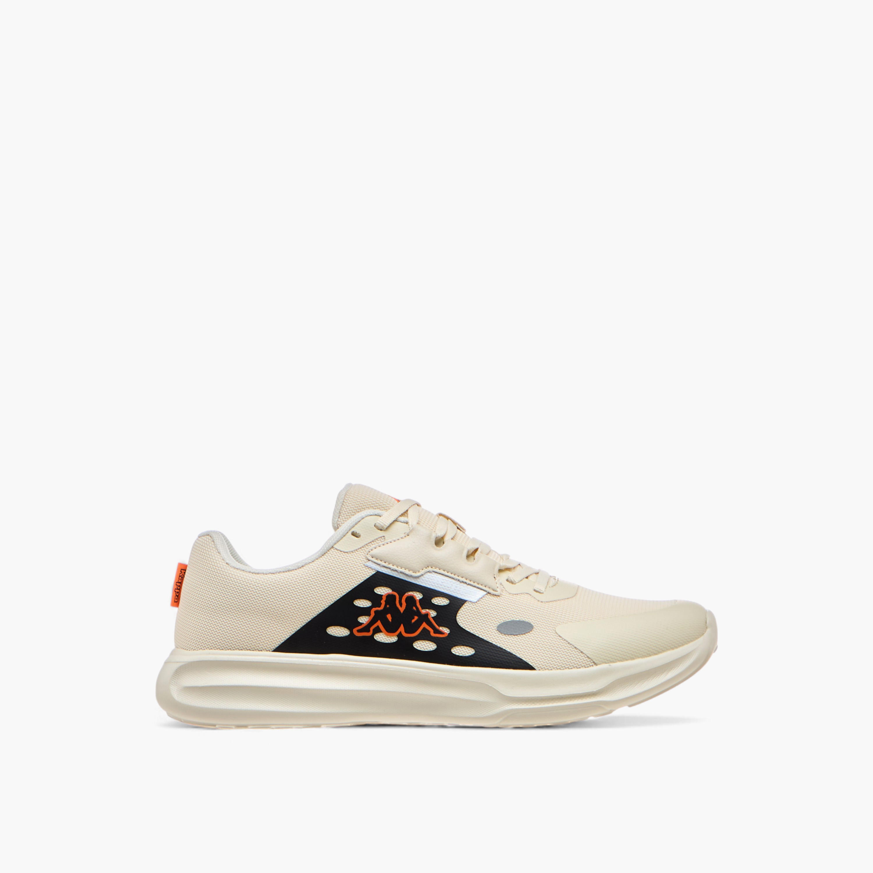 Kappa Men's Logo Print Sports Shoes with Lace-Up Closure-sports-men-shoes-image-3