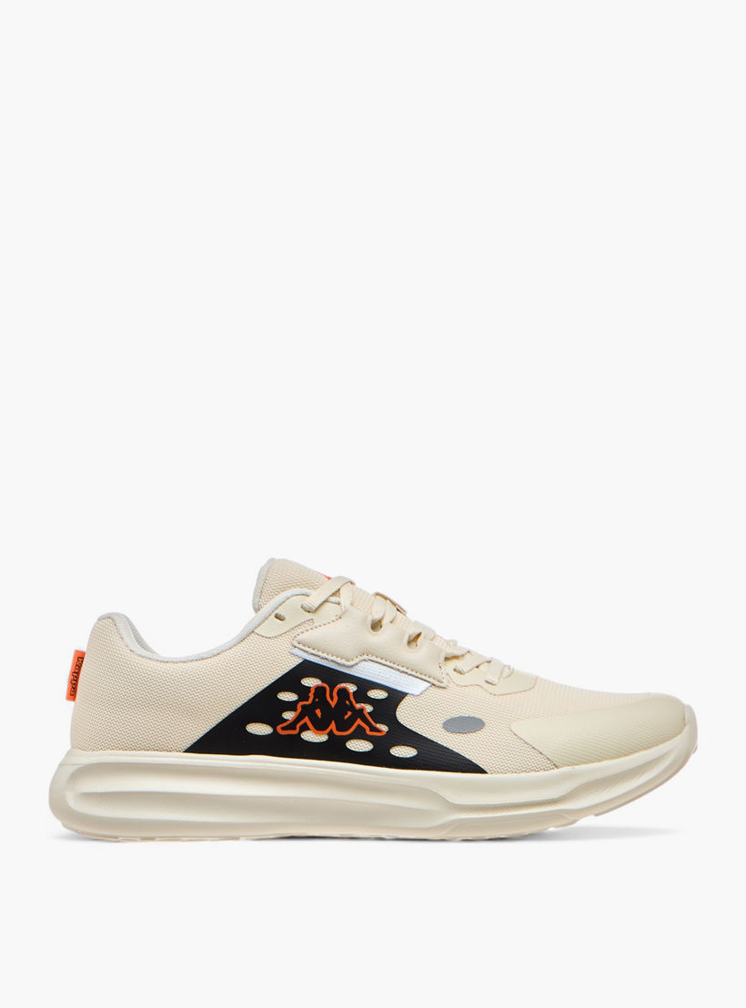 Kappa Men's Logo Print Sports Shoes with Lace-Up Closure-sports-men-shoes-image-3