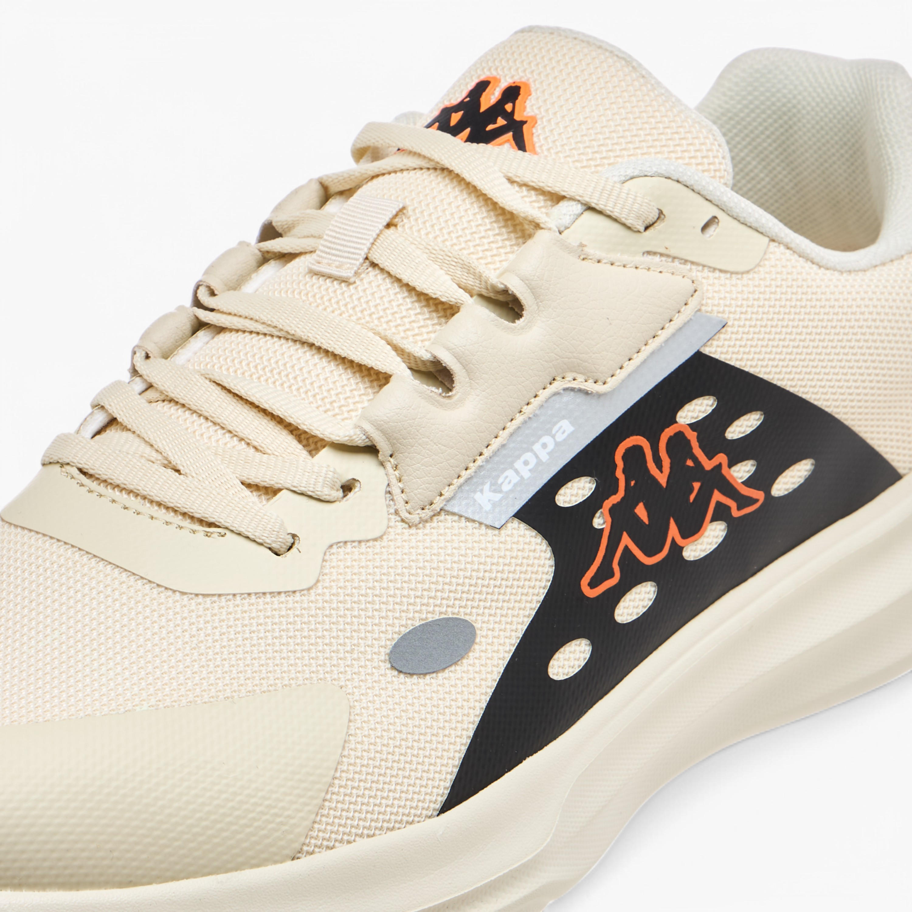 Kappa Men's Logo Print Sports Shoes with Lace-Up Closure-sports-men-shoes-image-4
