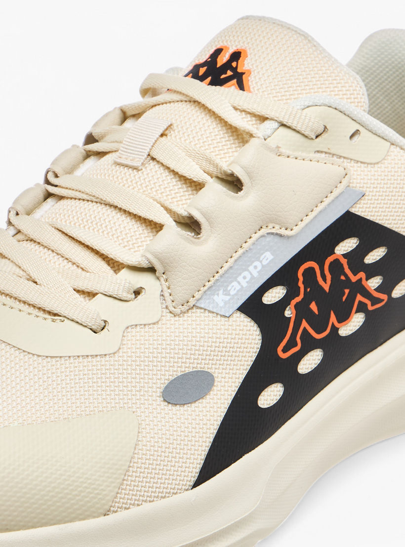 Kappa Men's Logo Print Sports Shoes with Lace-Up Closure-sports-men-shoes-image-4