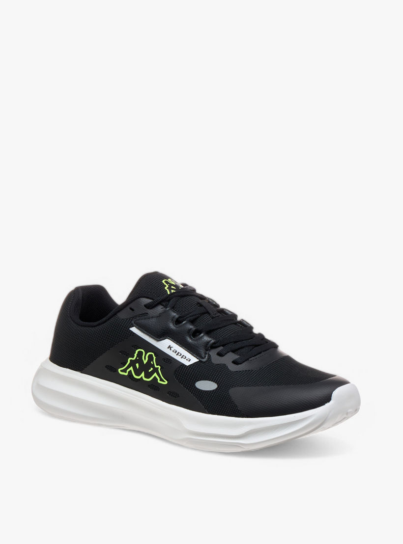 Kappa Men's Logo Print Sports Shoes with Lace-Up Closure-sports-men-shoes-image-2