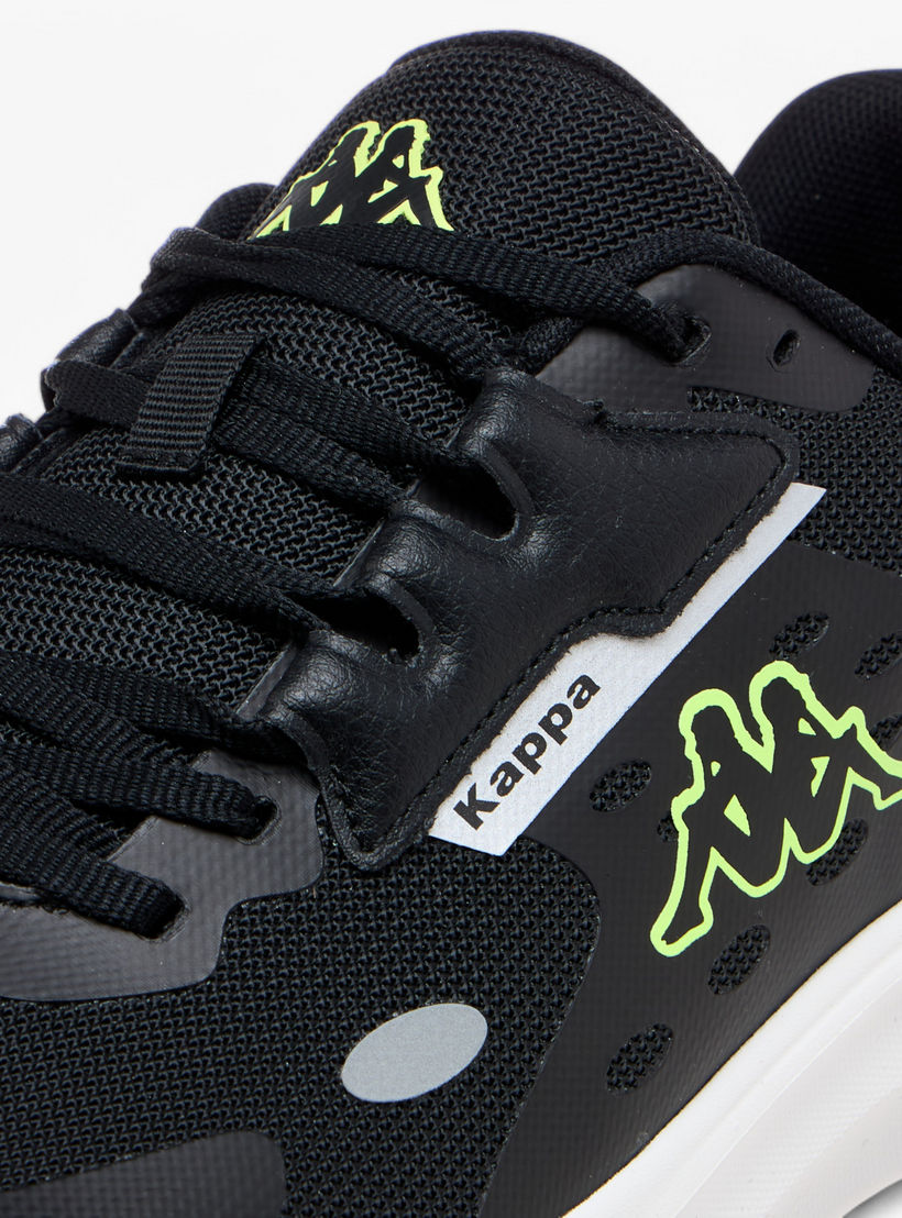 Kappa Men's Logo Print Sports Shoes with Lace-Up Closure-sports-men-shoes-image-4