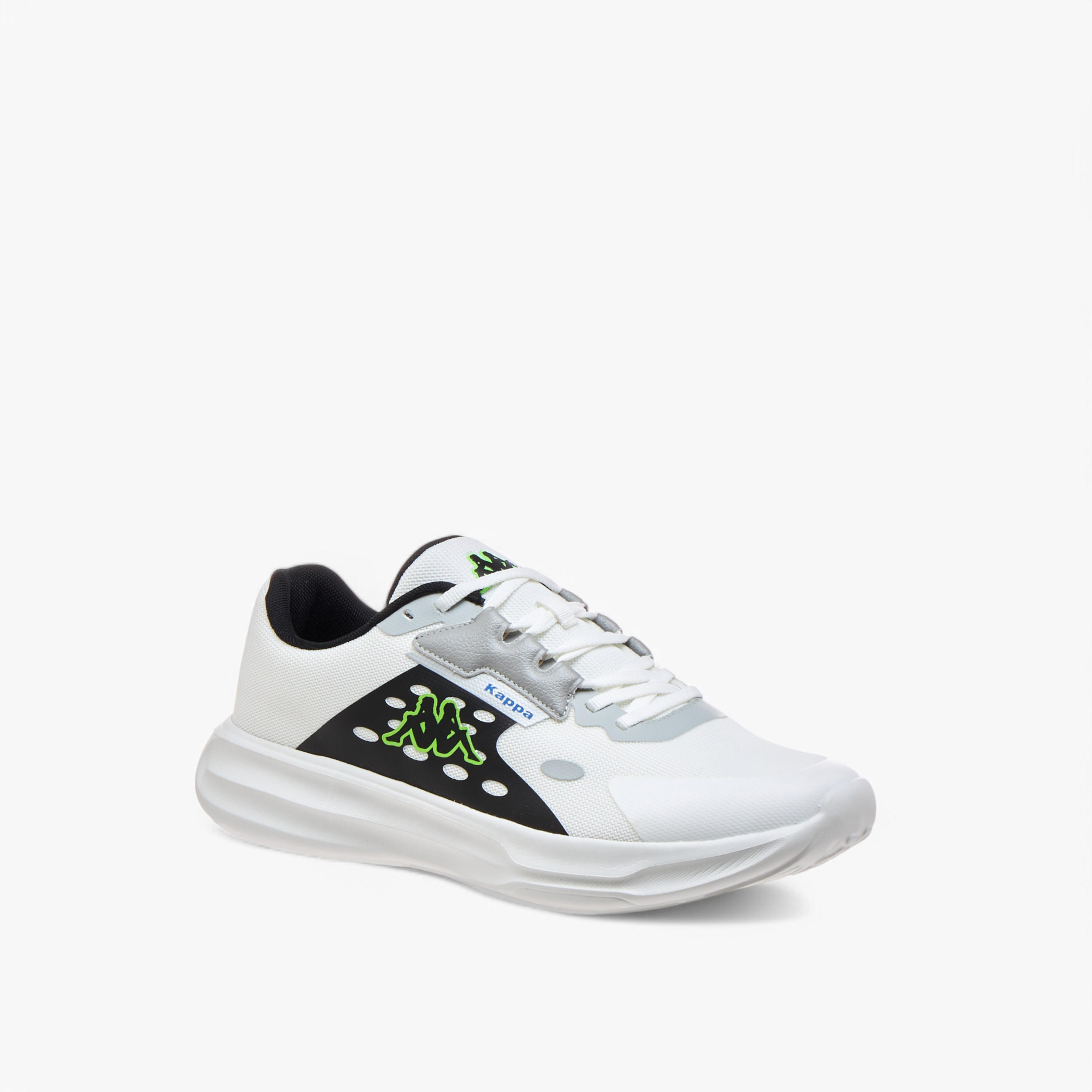 Kappa Men's Logo Print Sports Shoes with Lace-Up Closure-sports-men-shoes-image-2