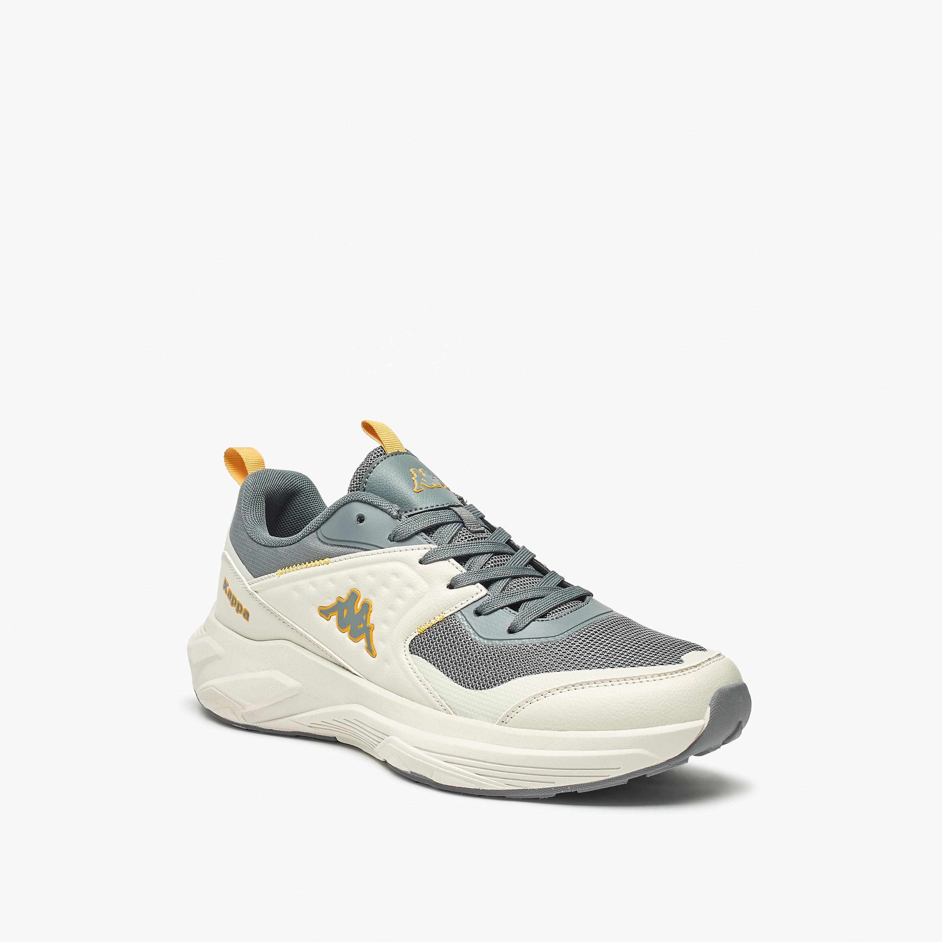 Kappa Men's Textured Sports Shoes with Lace-Up Closure-sports-men-shoes-image-1