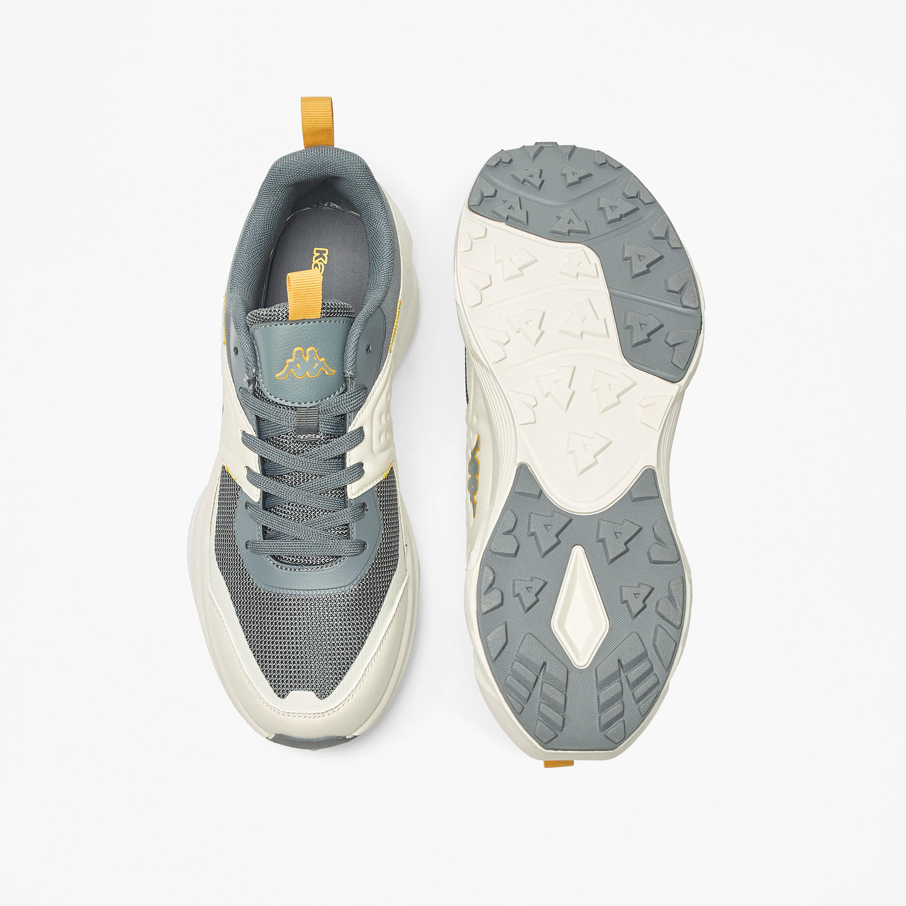 Kappa Men's Textured Sports Shoes with Lace-Up Closure-sports-men-shoes-image-4