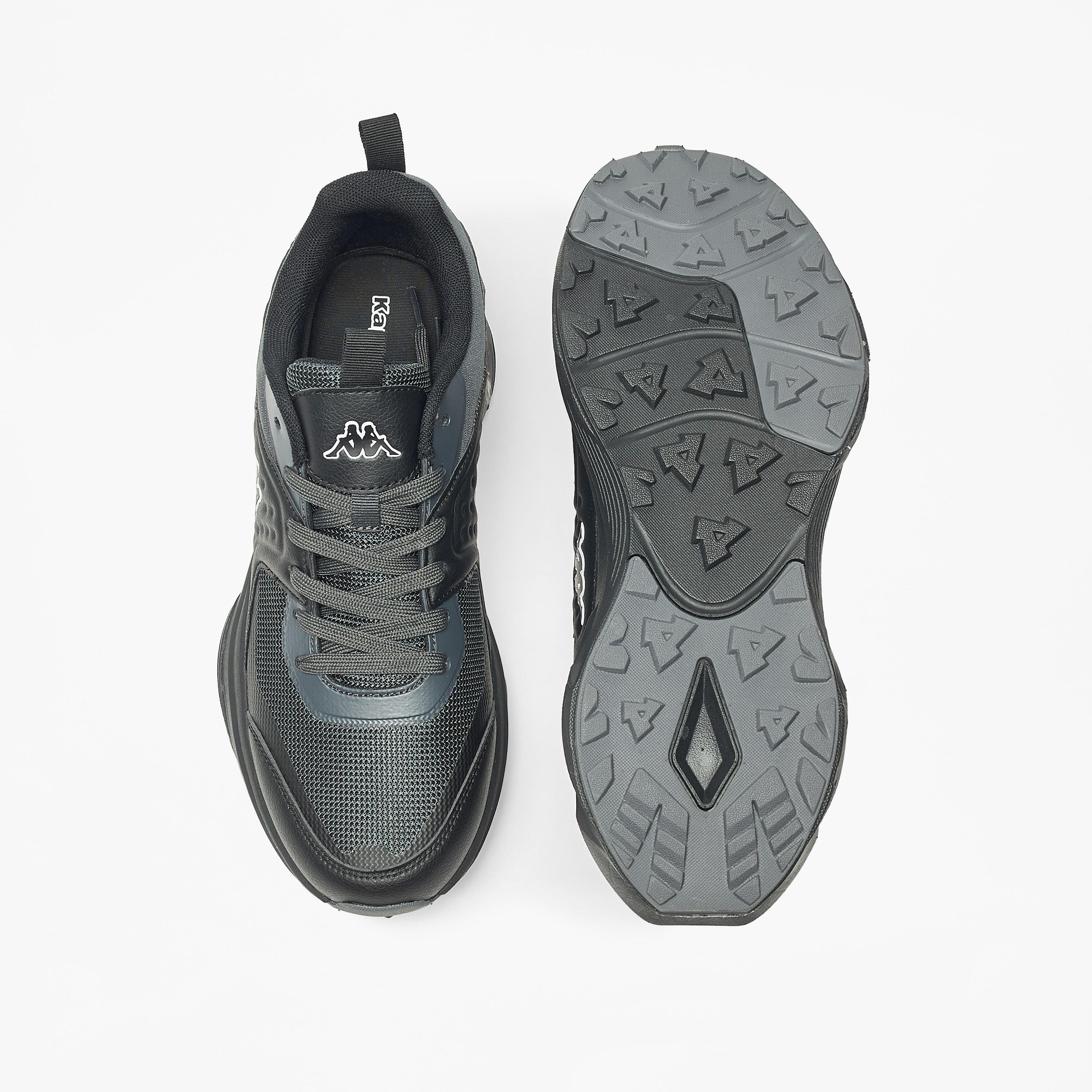 Kappa Men's Textured Sports Shoes with Lace-Up Closure-sports-men-shoes-image-4